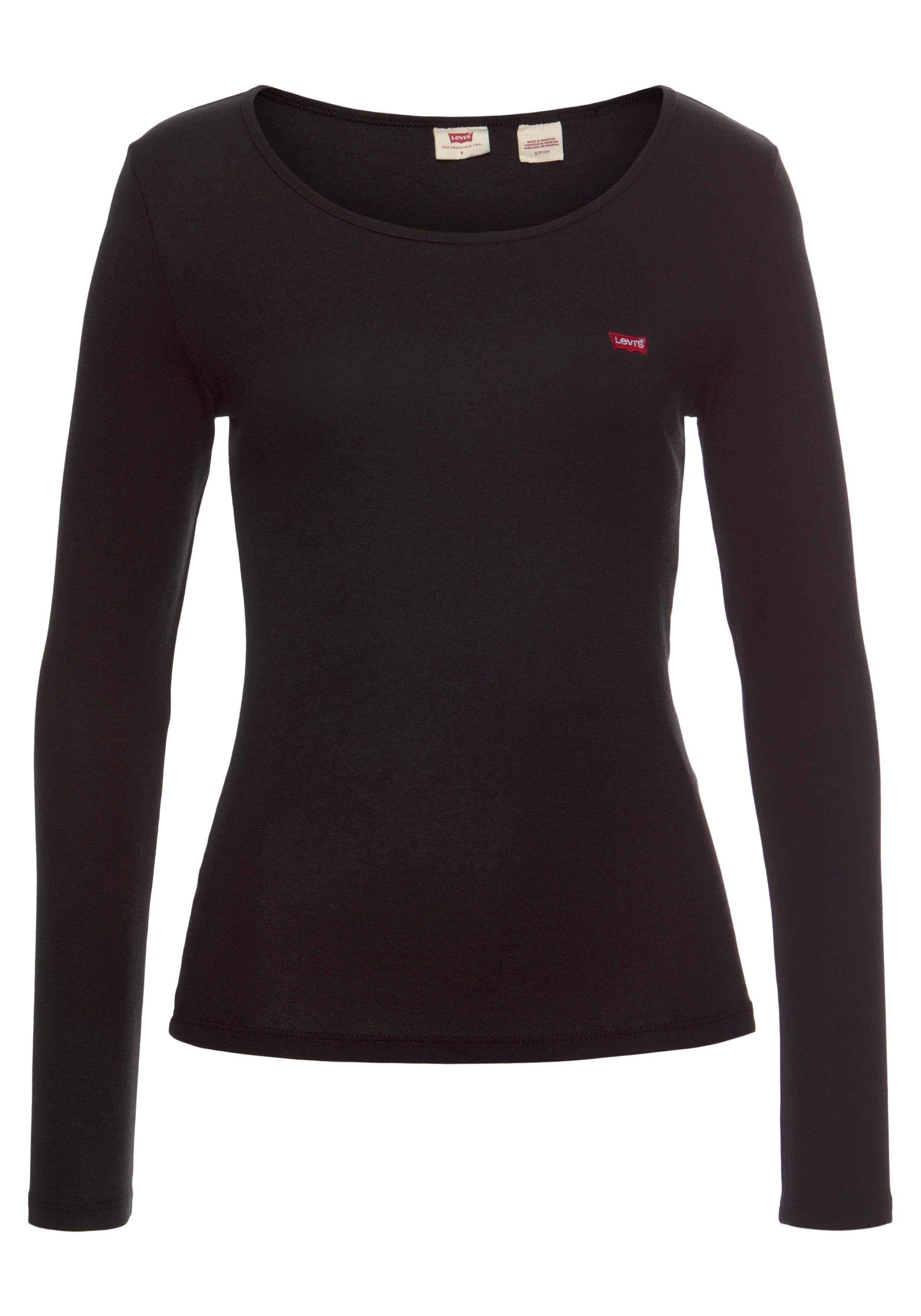 Levi's® Shirt met lange mouwen LS 2 Pack Tee met batwing-logoborduursel (set, 2-delig)