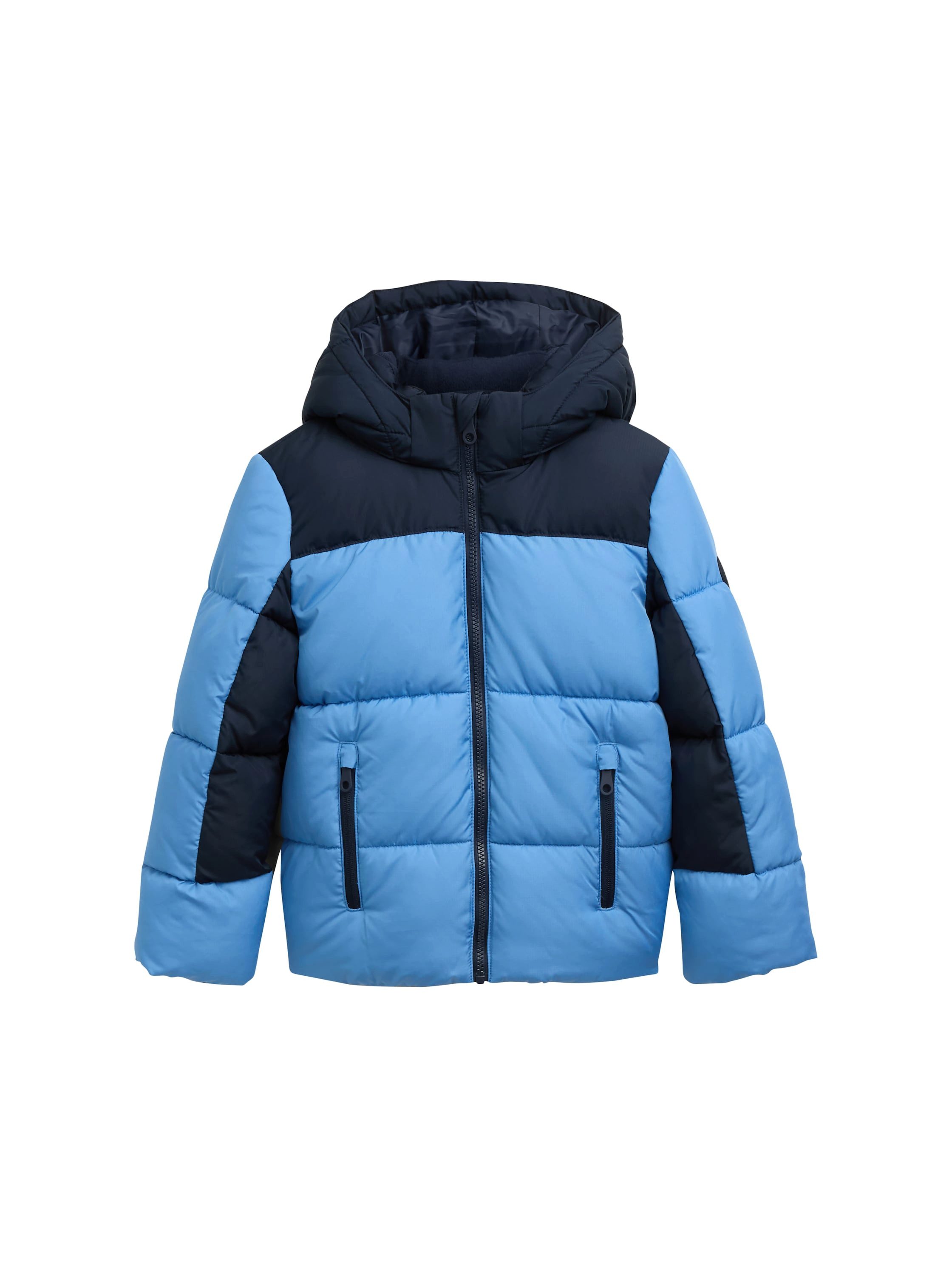 Tom Tailor Gewatteerde jas met colourblocking jongens winterjassen maat 104/110