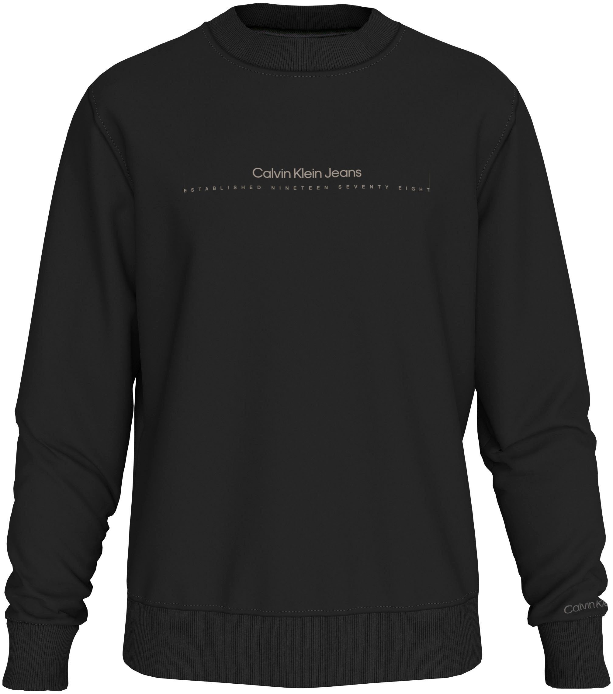 Calvin Klein Sweatshirt MINIMAL LOGO CREW NECK