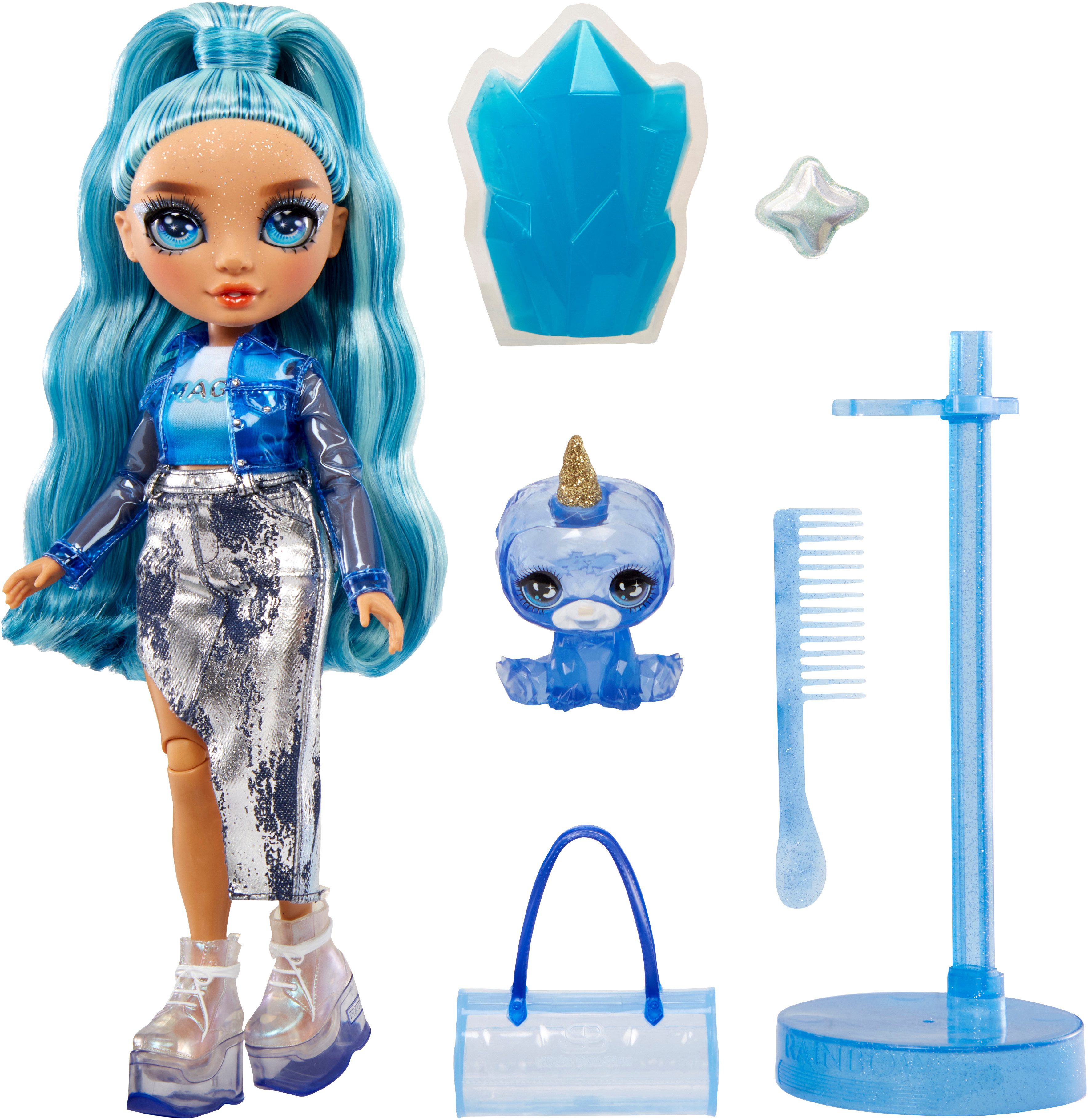 RAINBOW HIGH Aankleedpop Classic rainbow fashion doll - Skyler (blue)