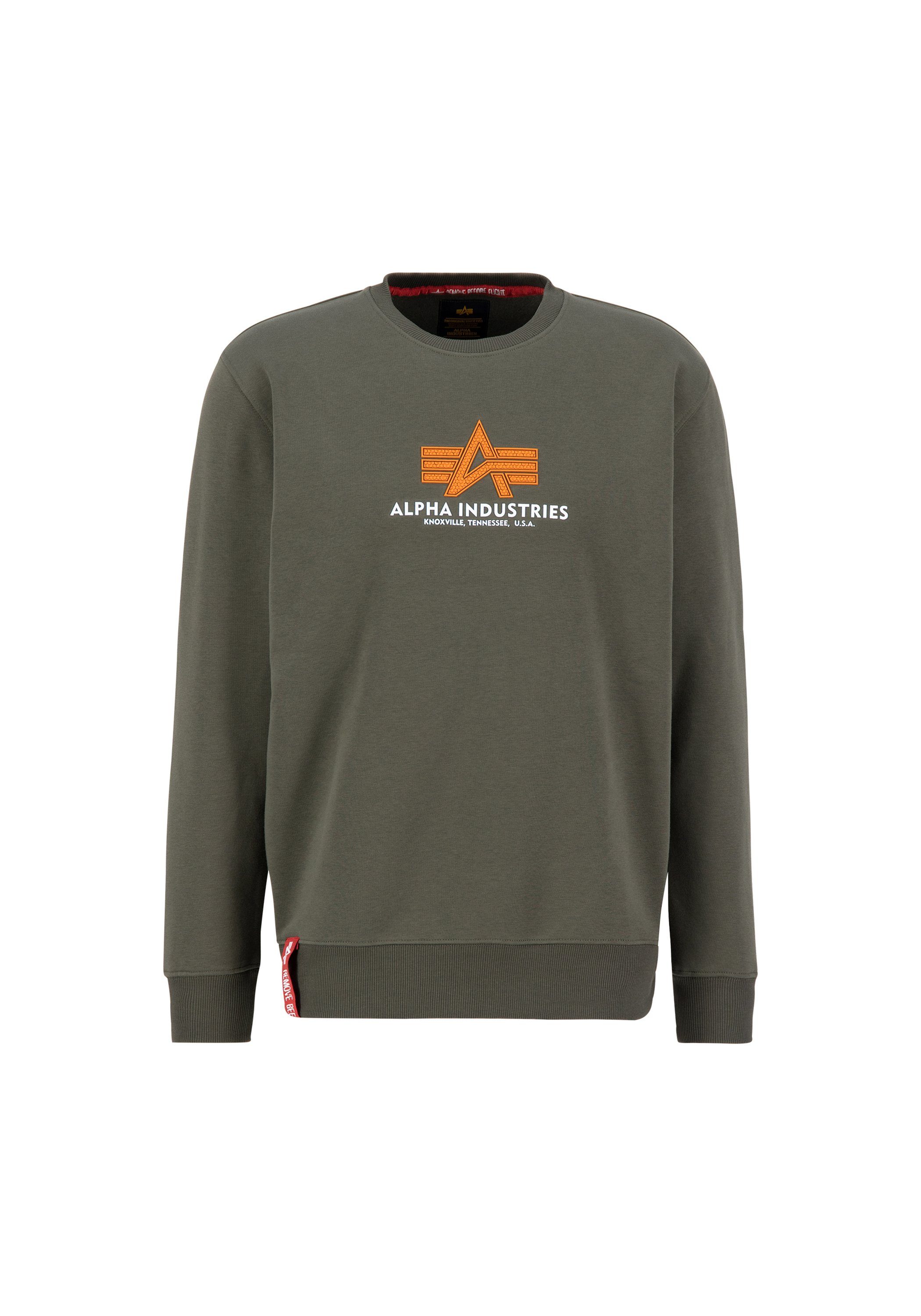 Alpha Industries Sweater Alpha Industries Men Sweatshirts Basic Sweater Rubber