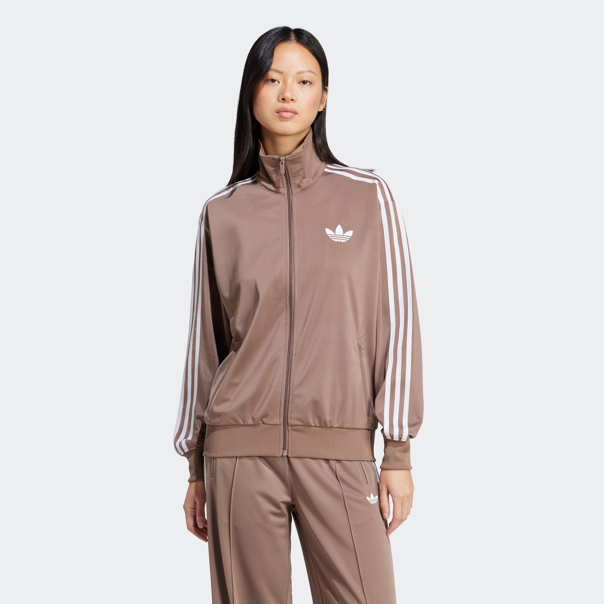 adidas Originals Outdoorjack FIREBIRD TT dames wandelen & outdoor maat M bruin