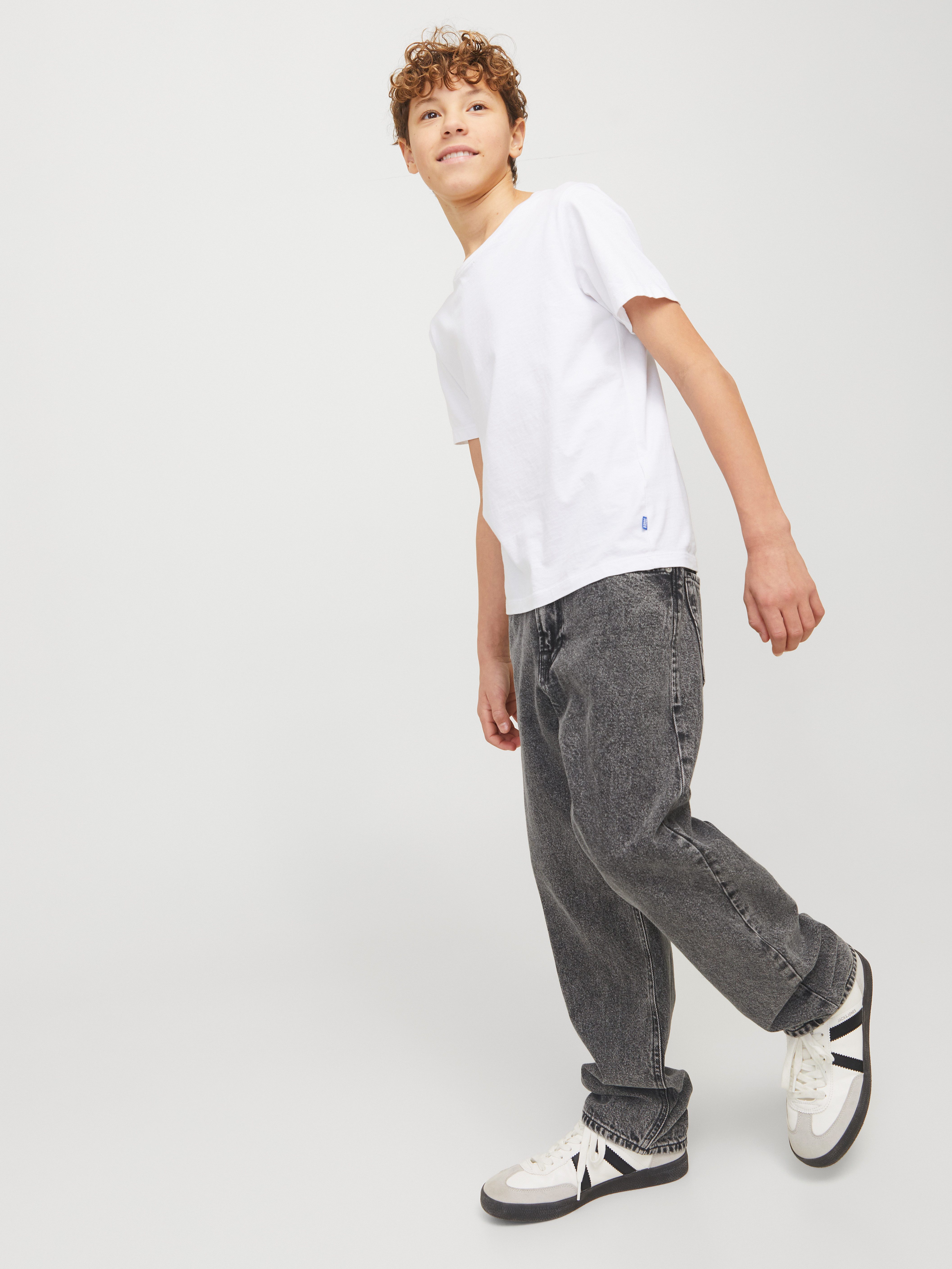 Jack & Jones Junior Relax fit jeans JJICHRIS JJORIGINAL SQ 853 NOOS JNR