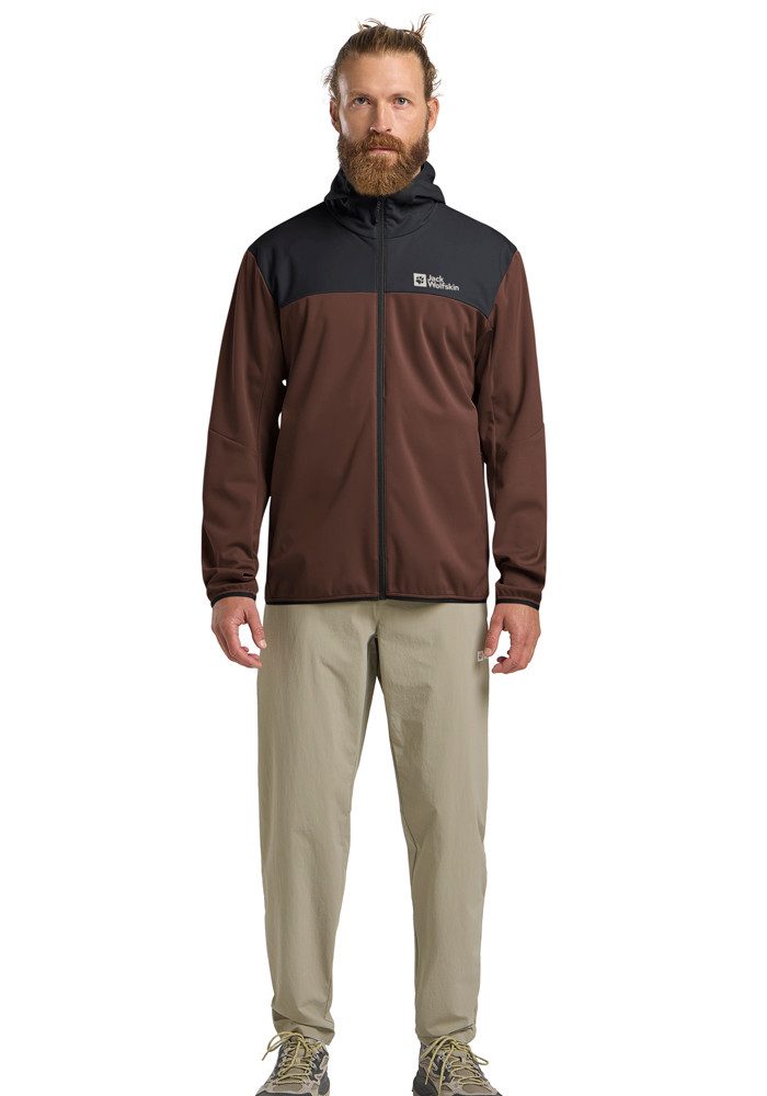 Jack Wolfskin Softshell-jack FELDBERG hoody M