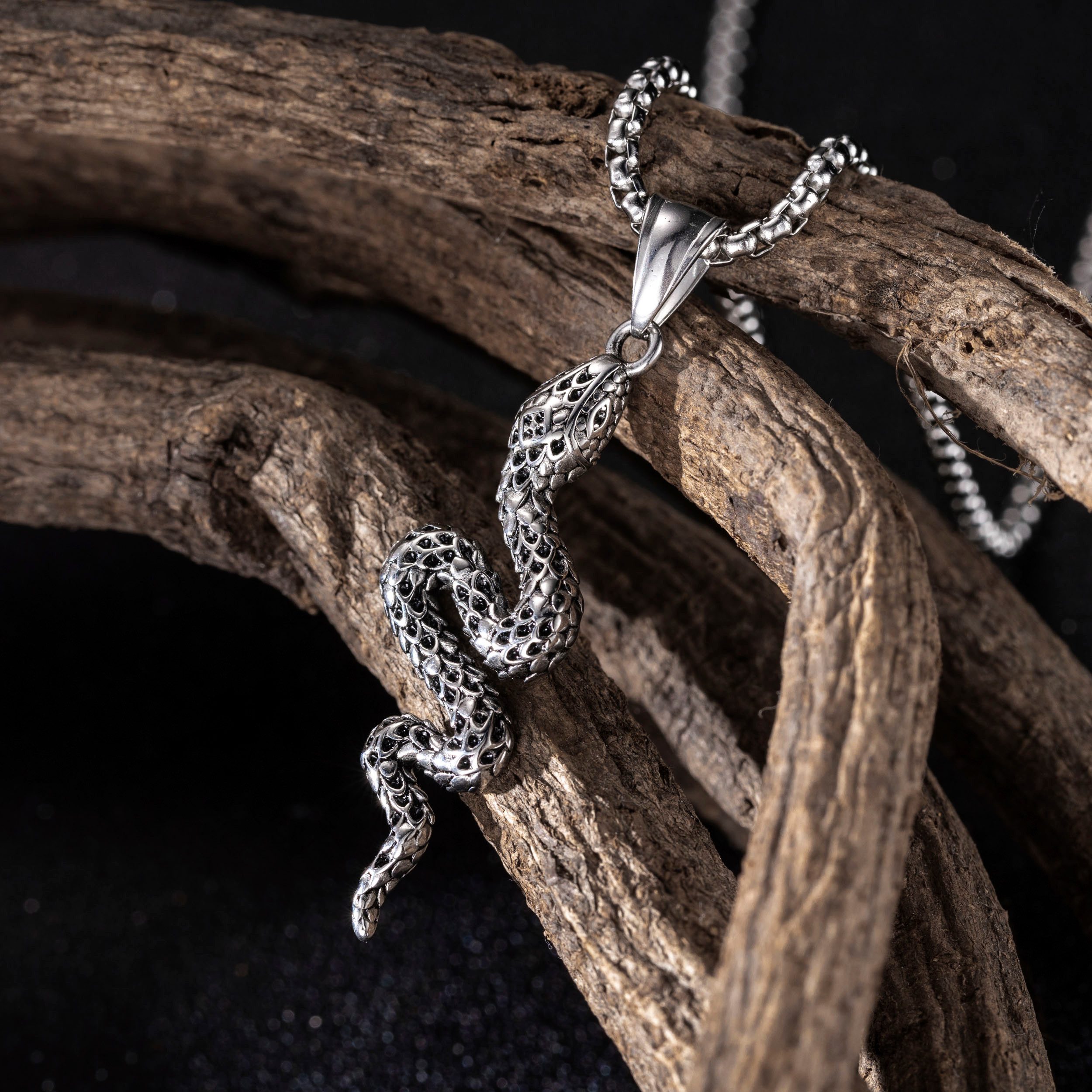 Firetti Ketting met hanger Sieraden cadeau roestvrijstalen halssieraden halsketting venezianer slang