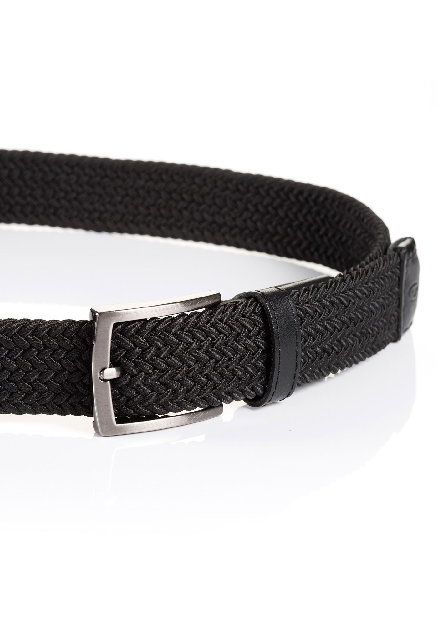 Tom Tailor Gevlochten riem TTJamie met logo blindstempel