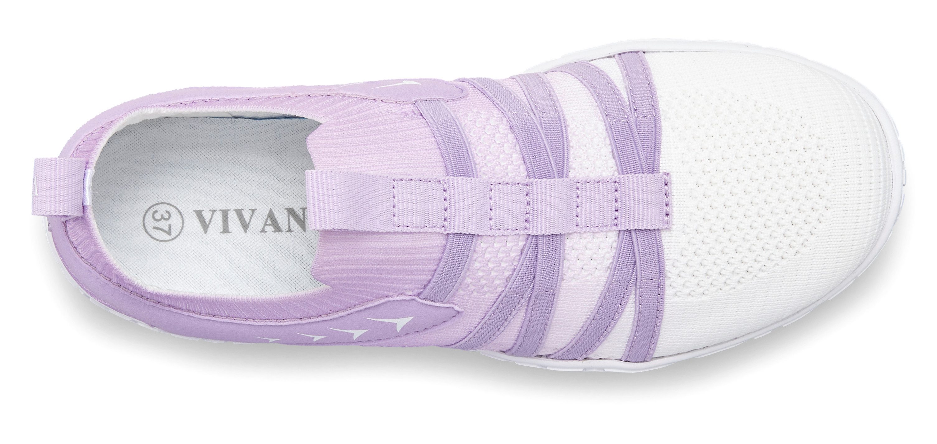 Vivance Sneakers Halfschoen, vrijetijdsschoen met kleurverloop om in te stappen