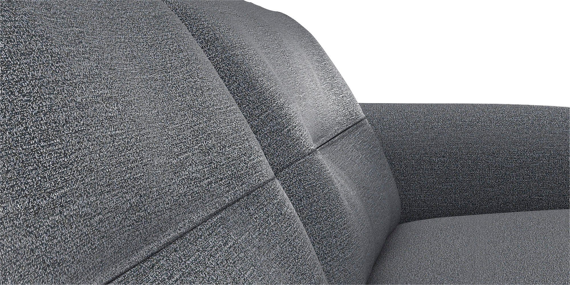 FLEXLUX Hoekbank Glow, super comfortabel door hoogwaardige zitconstructie met binnenvering, L-vorm