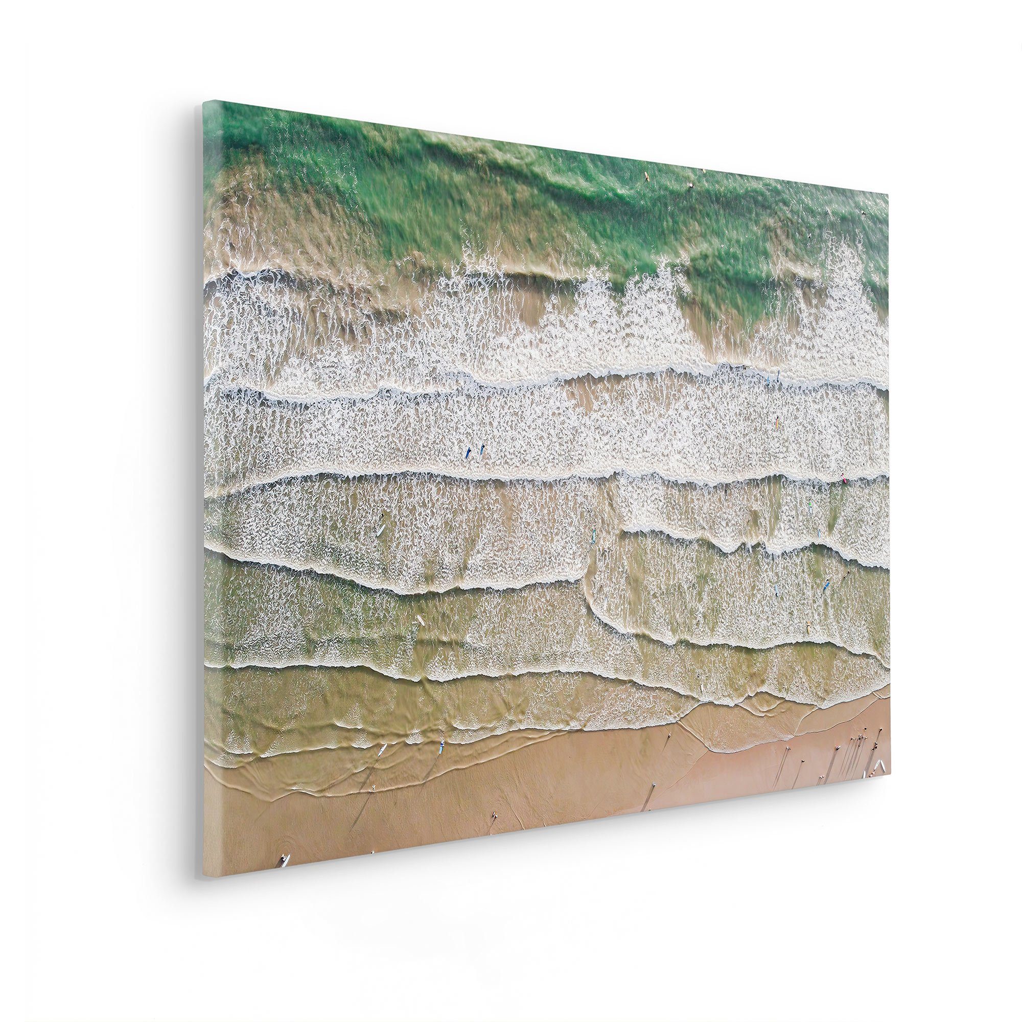 Komar Artprint op linnen Dag op het Strand - Afmeting 60 x 90 cm (1 stuk)