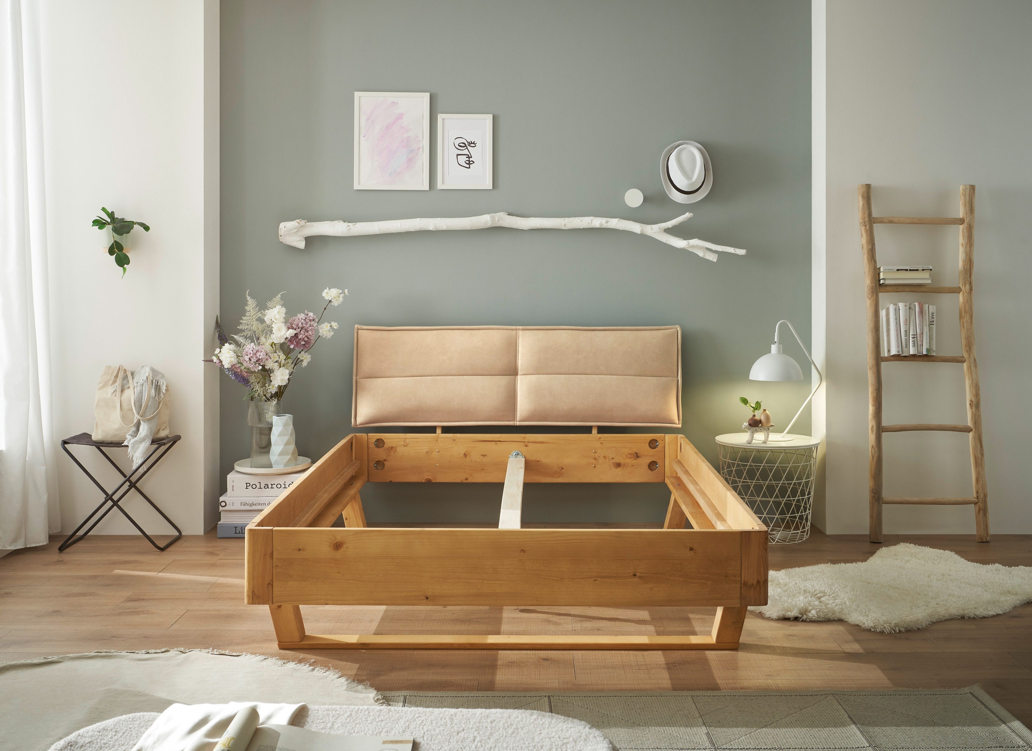 Schlafkontor Massief houten ledikant Tjark naar keuze bed met ligoppervlak in 140 of 180 cm