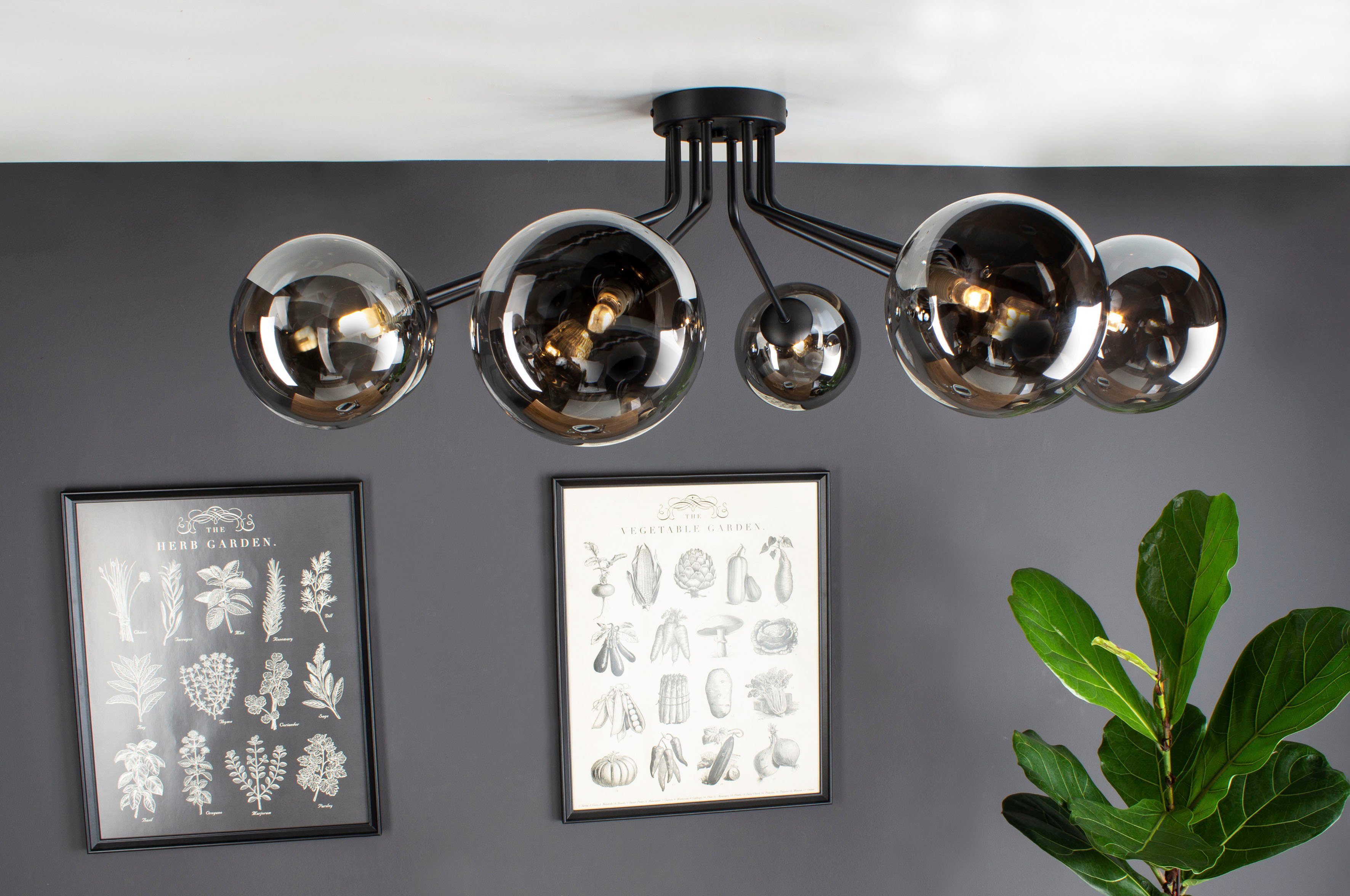 ECO-LIGHT Plafondlamp Neptunus (1 stuk)