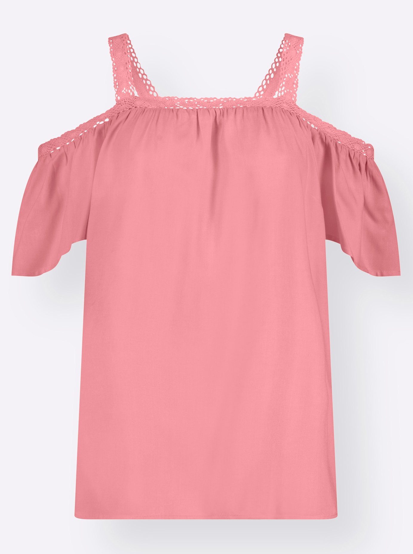 Classic Inspirationen Blouse met carmenhals