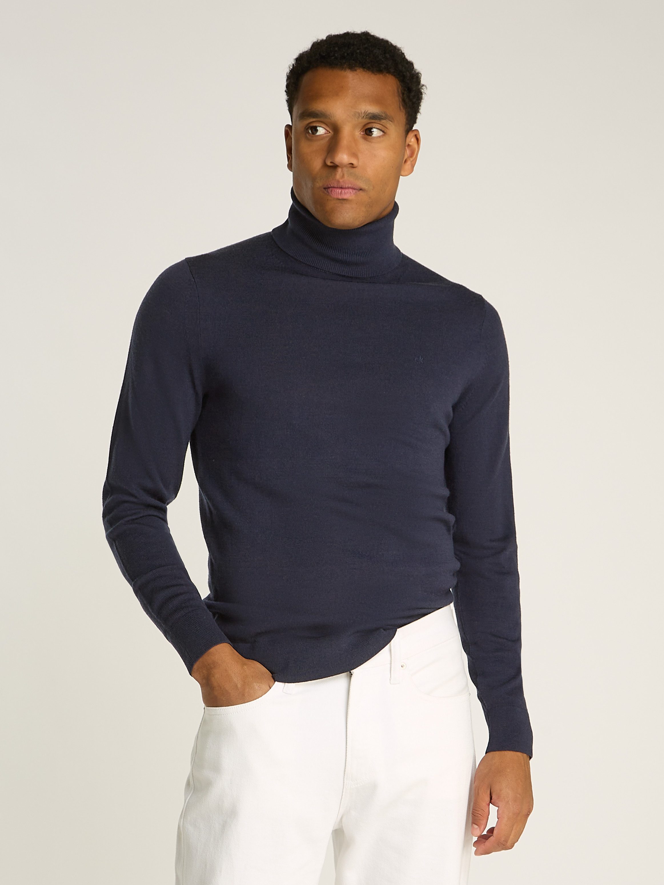 Calvin Klein Coltrui SUPERIOR WOOL TURTLE NECK