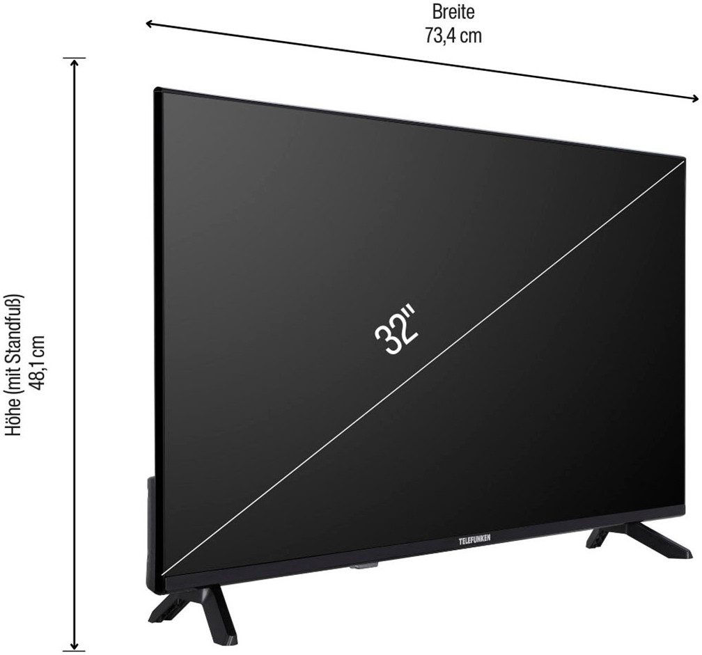 Telefunken LCD-led-TV OS-32H71, 80 cm / 32", HD ready