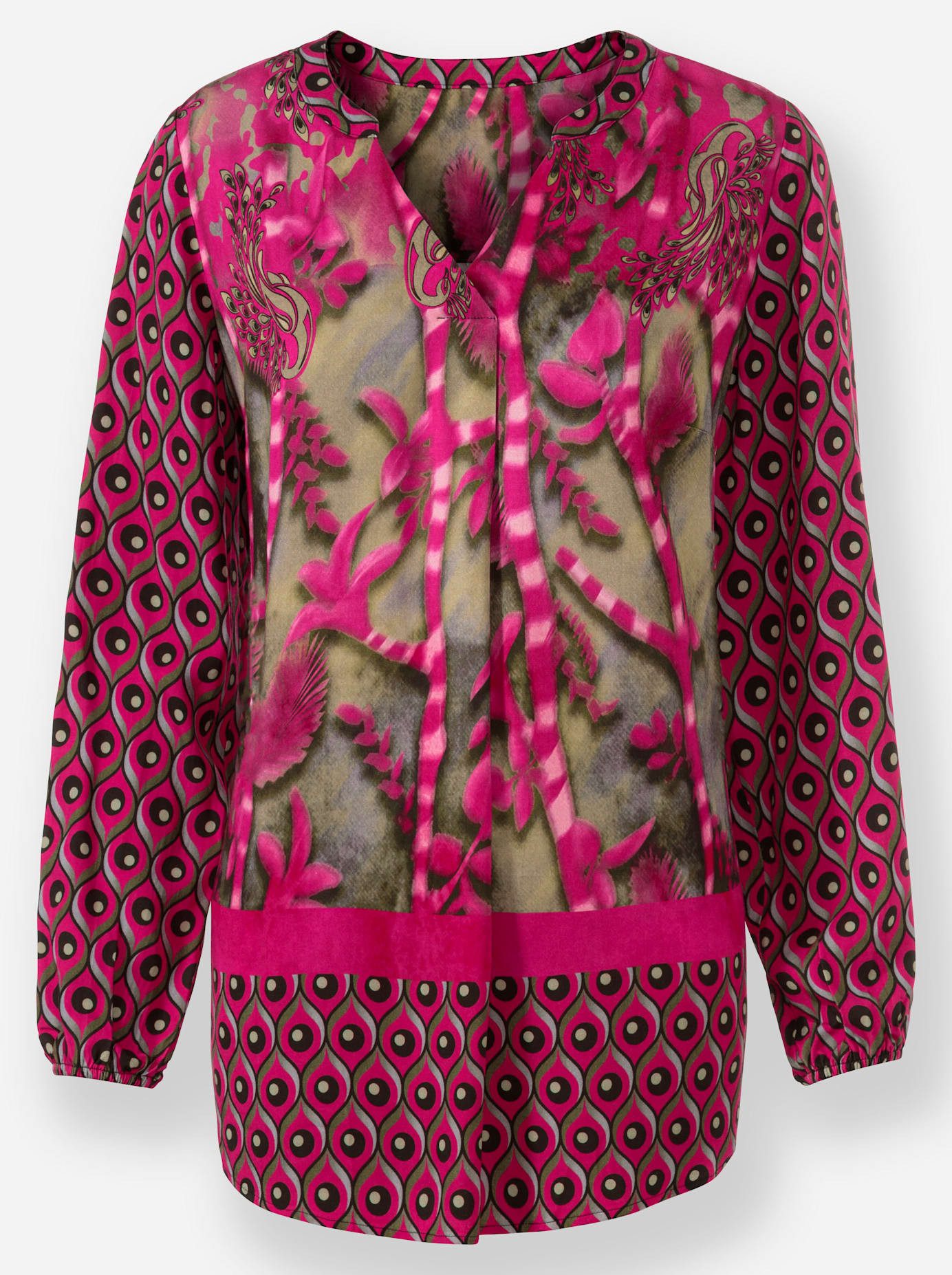 heine Gedessineerde blouse