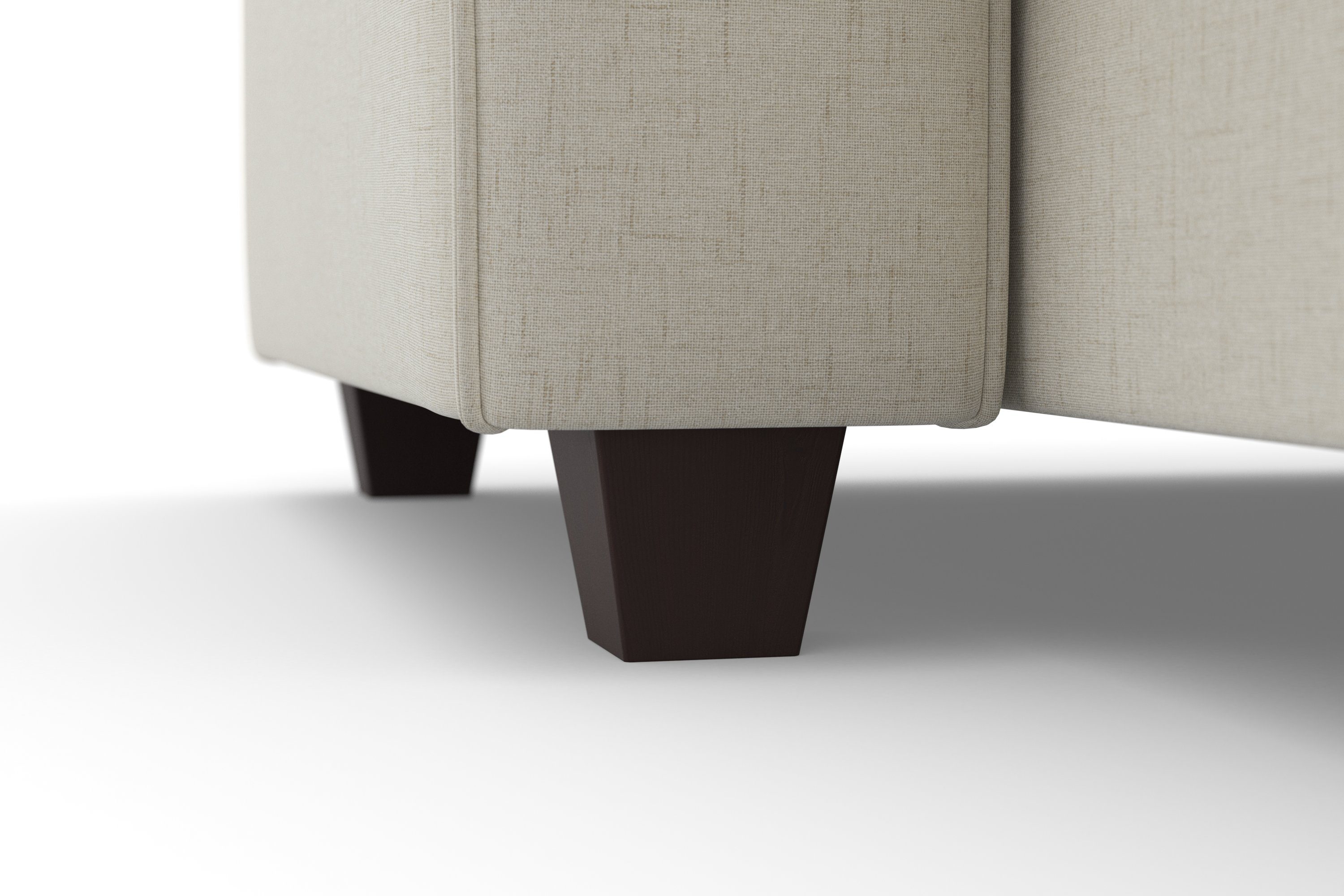 Home affaire Zithoek County U-model naar keuze ottomane links of rechts, met binnenveringsinterieur (3-delig)