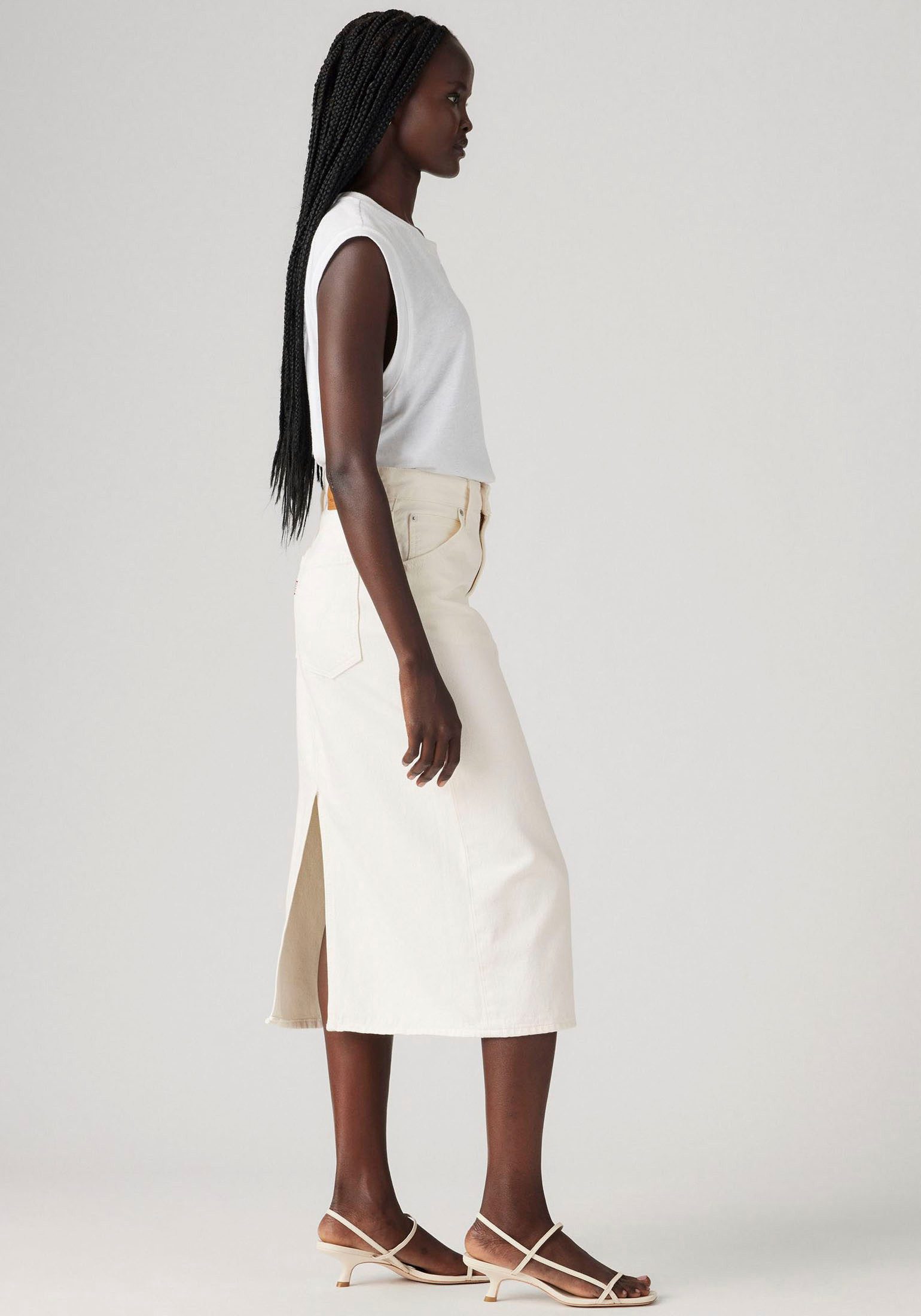 Levi's® Jeans rok HR BACK SLIT SKIR