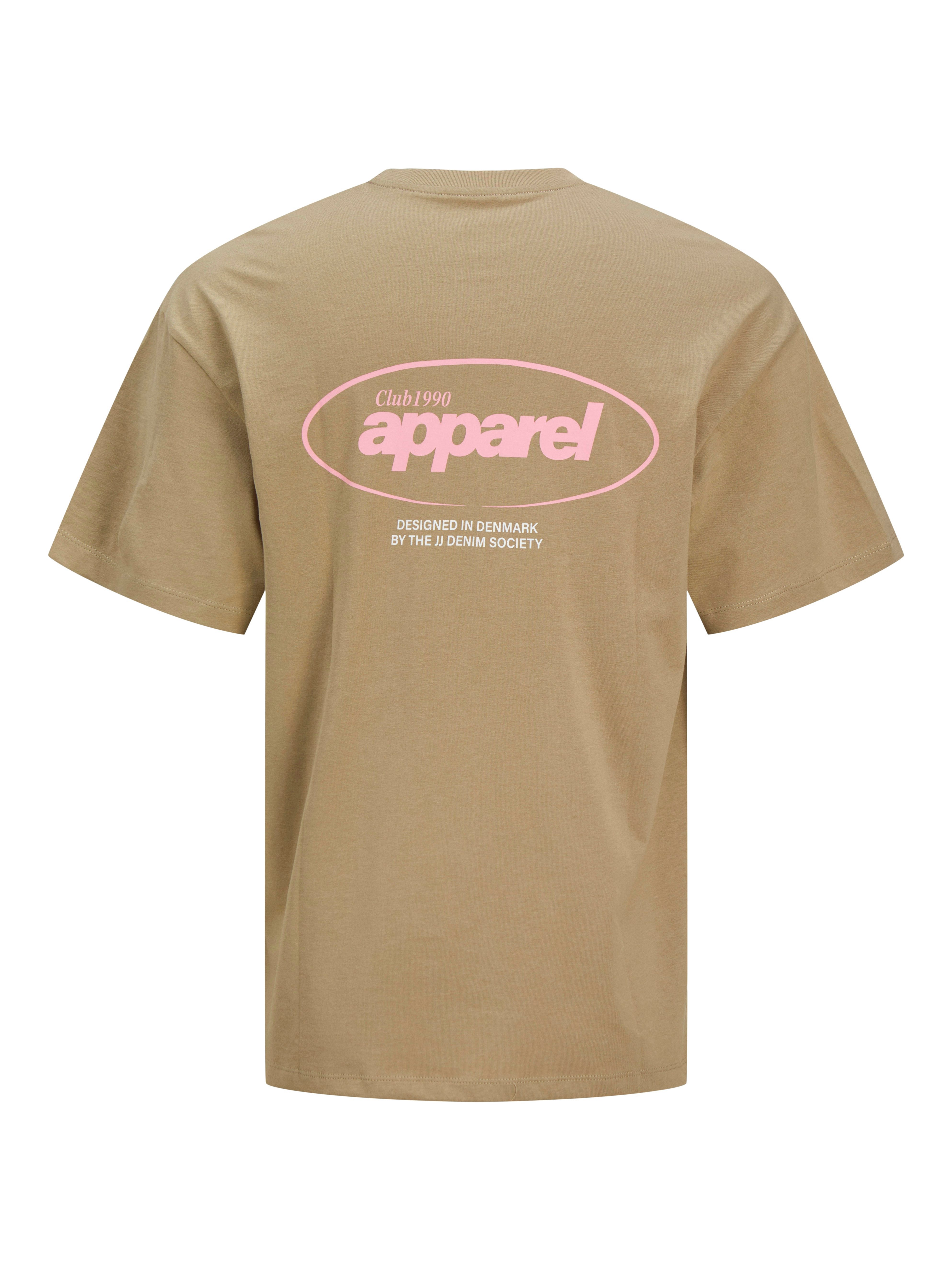 Jack & Jones Shirt met ronde hals JJEBRADLEY GRAPHIC TEE SS O-NECK NOOS