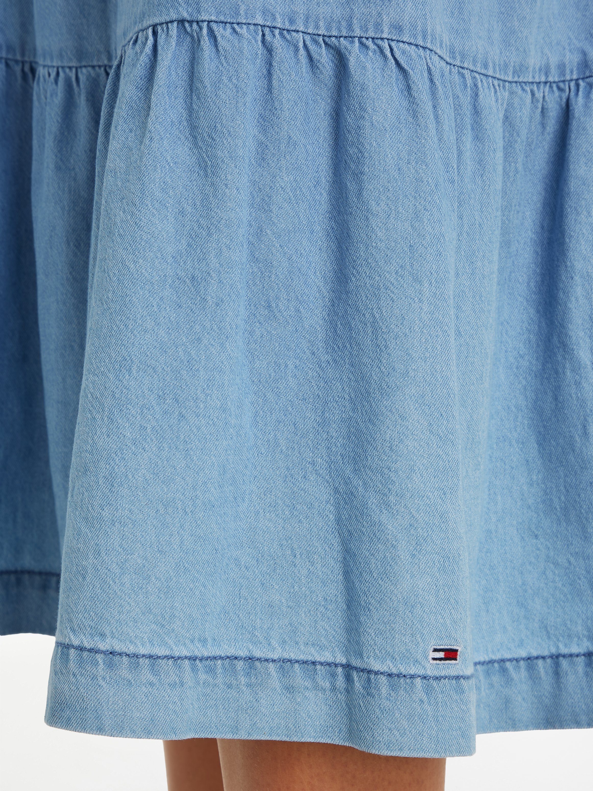 Tommy Jeans Curve Blousejurk TJW CHAMBRAY DRESS EXT