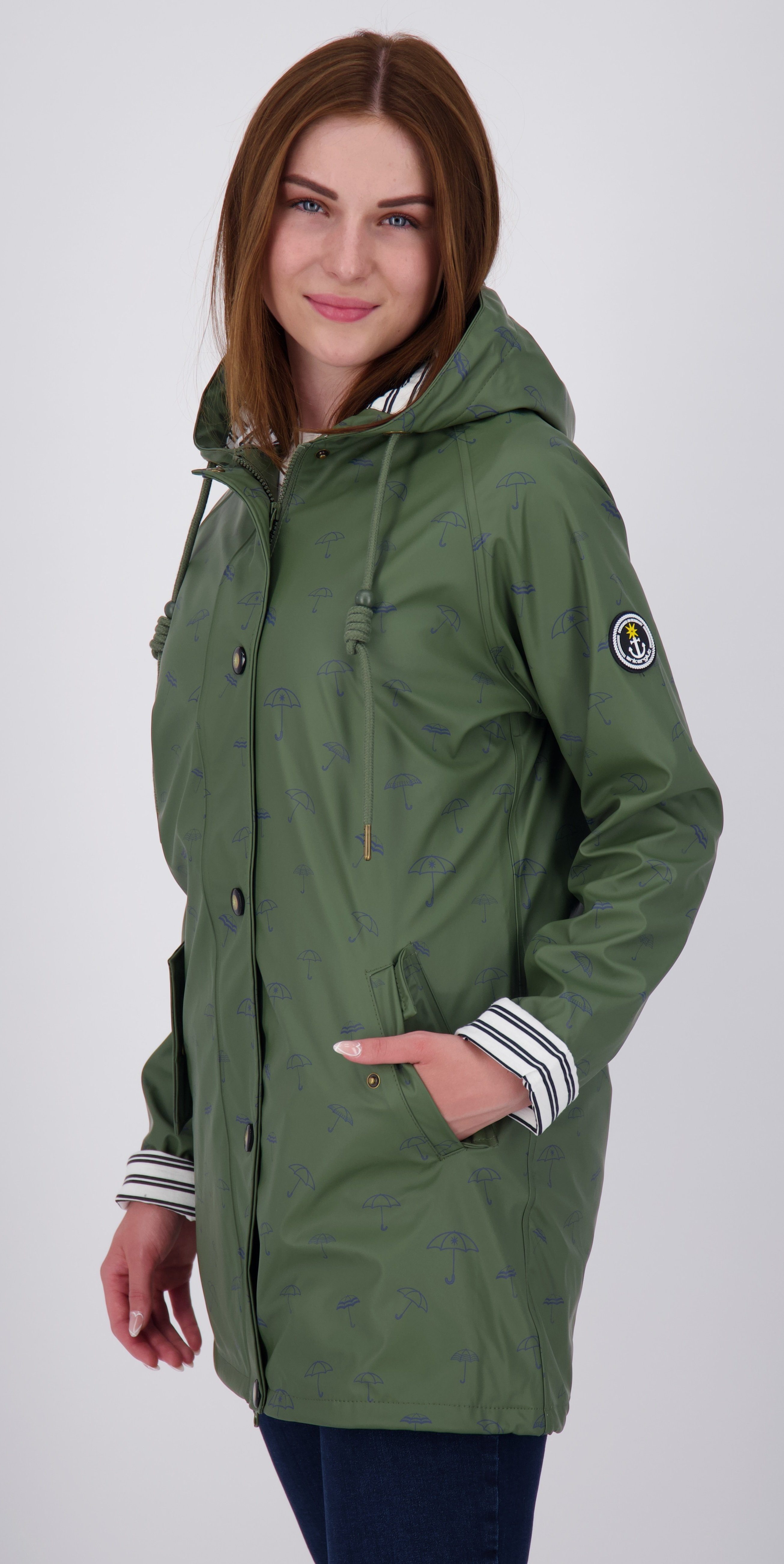 DEPROC Active Regenjack Friesennerz WIZZARD PEAK WOMEN UMBR