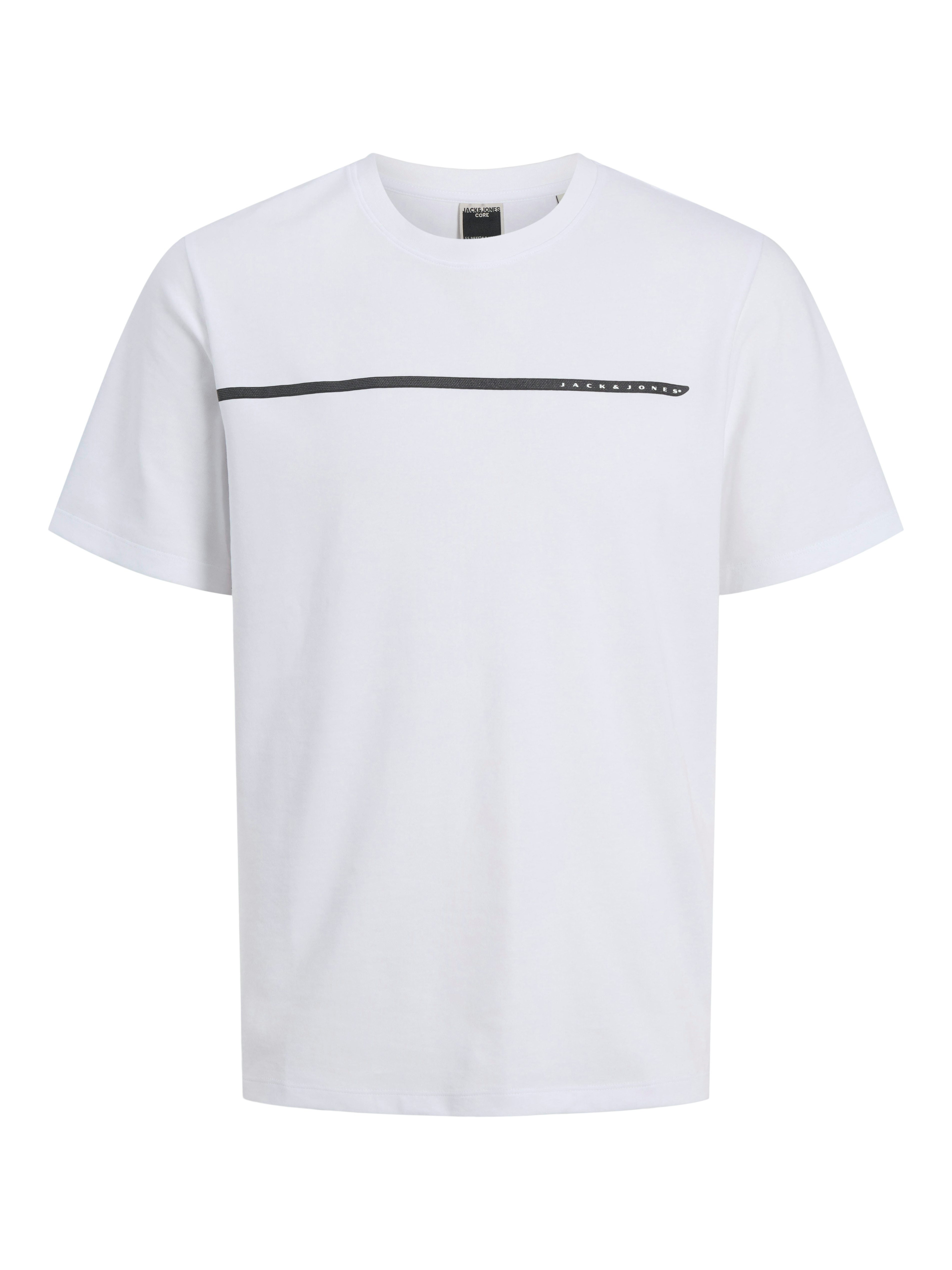 Jack & Jones T-shirt JCOFUSION FULL BRANDING TEE SS CREW NOOS