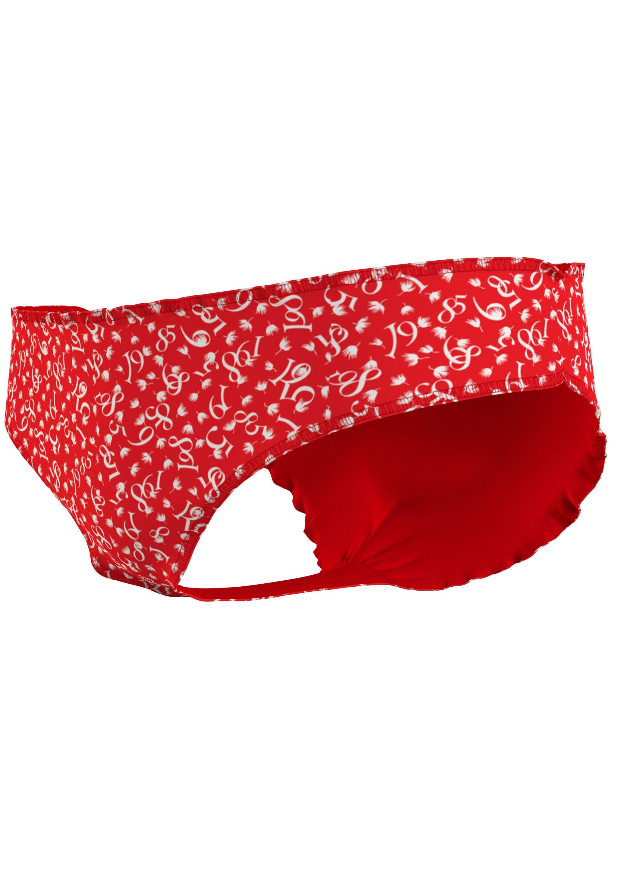 Tommy Hilfiger Underwear Bikinibroekje 3P BIKINI met licht golvende afwerkingen (Set van 3)