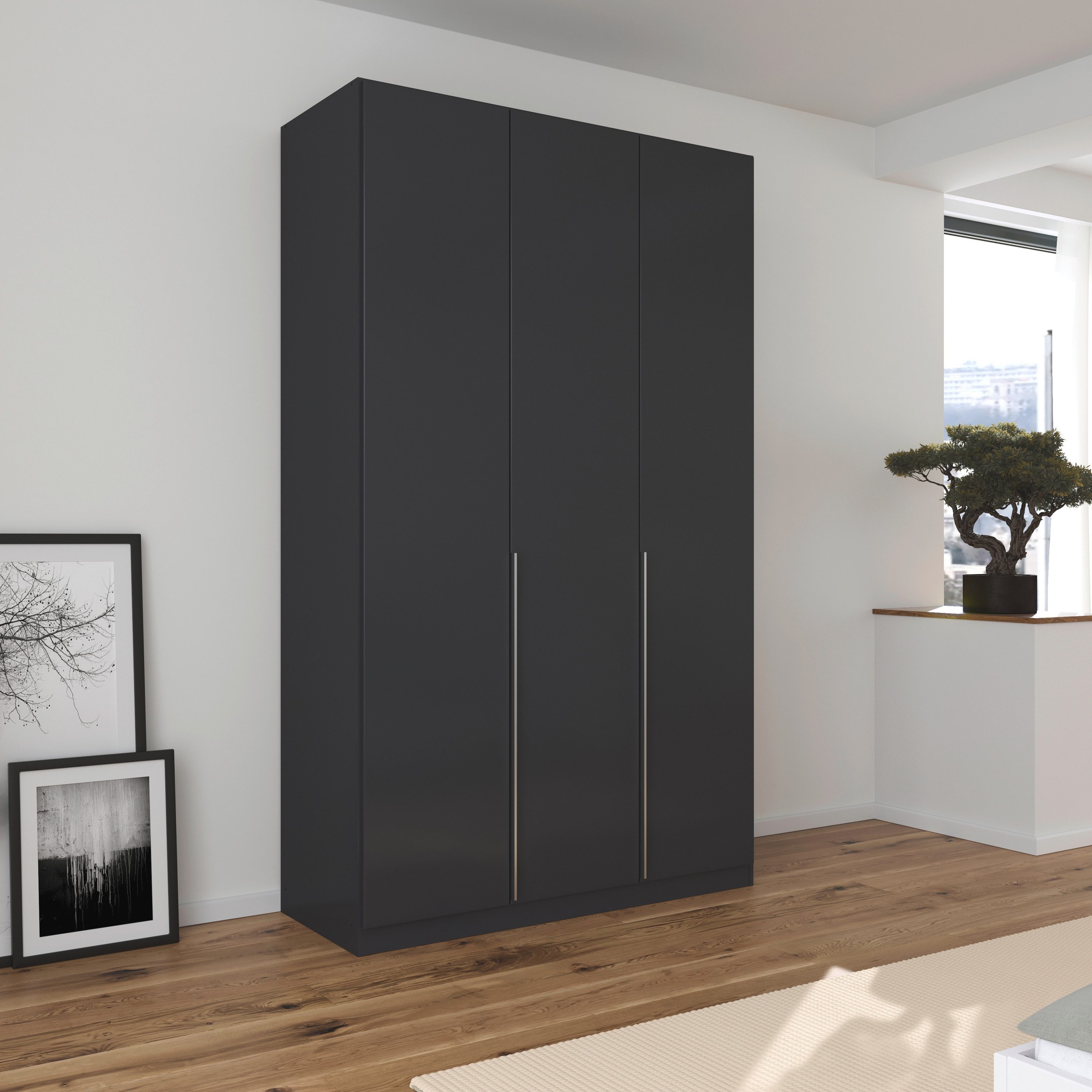 rauch Draaideurkast Kledingkast garderobe AGORDO TOPSELLER slaapkamer doordachte binnenuitrusting, in 6 breedtes en 2 hoogtes made in germany