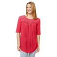 linea tesini by heine t-shirt shirt (1-delig) rood