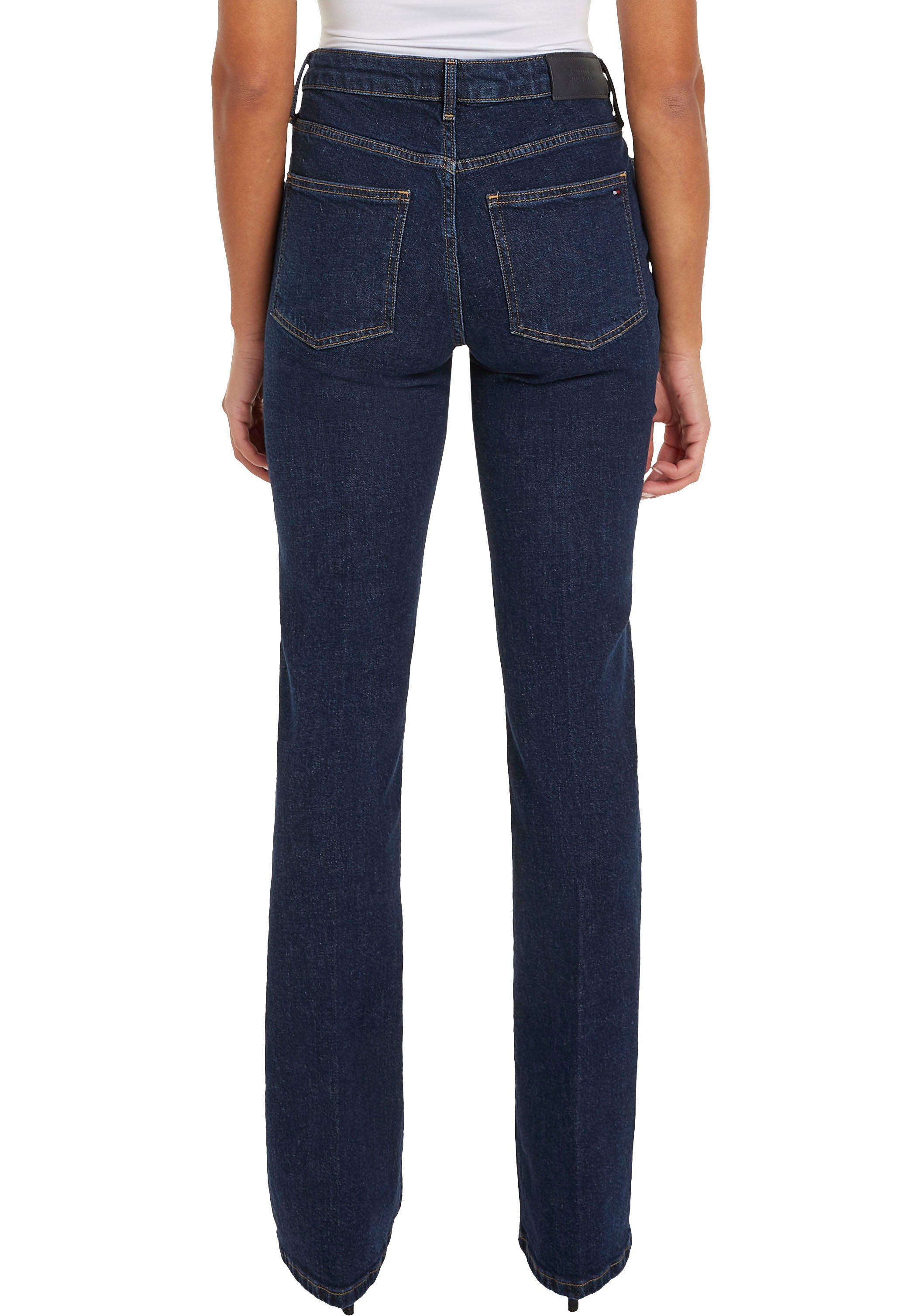 Tommy Hilfiger Bootcut jeans BOOTCUT RW CLER met logo-badge