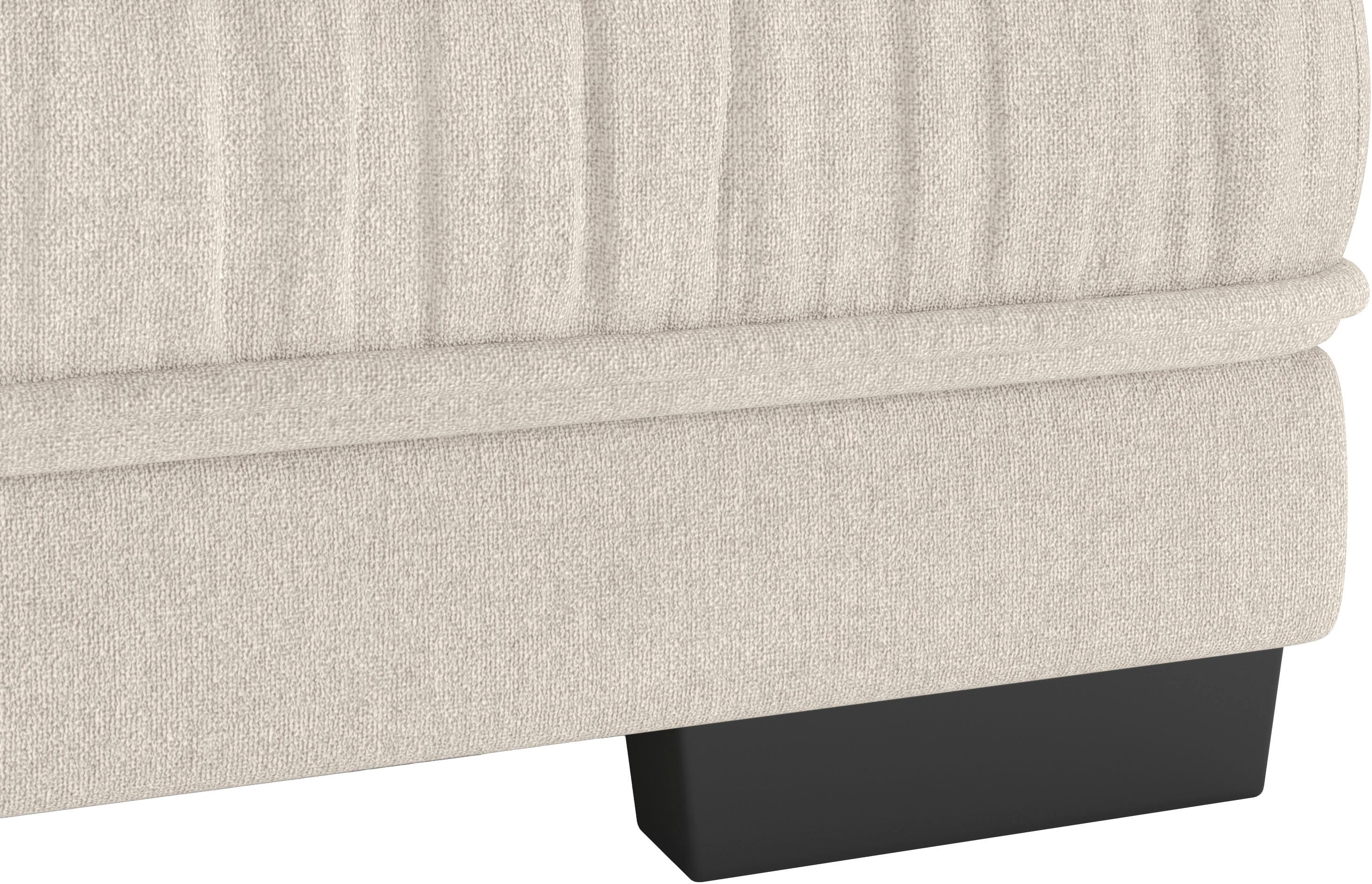 Mr. Couch Hoekbank Diwan II DuraFlex L-vorm DuraFlex koudschuim bekleding, tot 140 kg, 4 bekledingskwaliteiten
