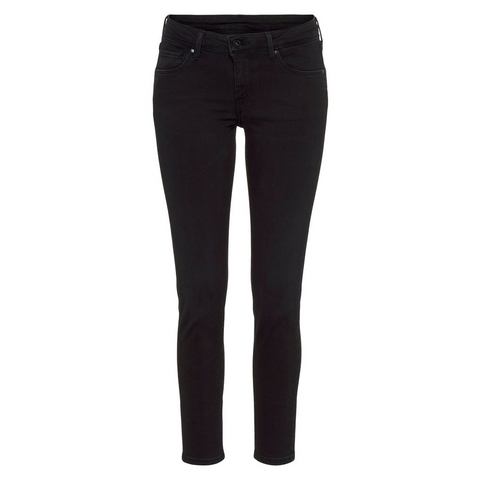 NU 20% KORTING: Pepe Jeans Skinny fit jeans Lola met een normale taillehoogte en stretchaandeel