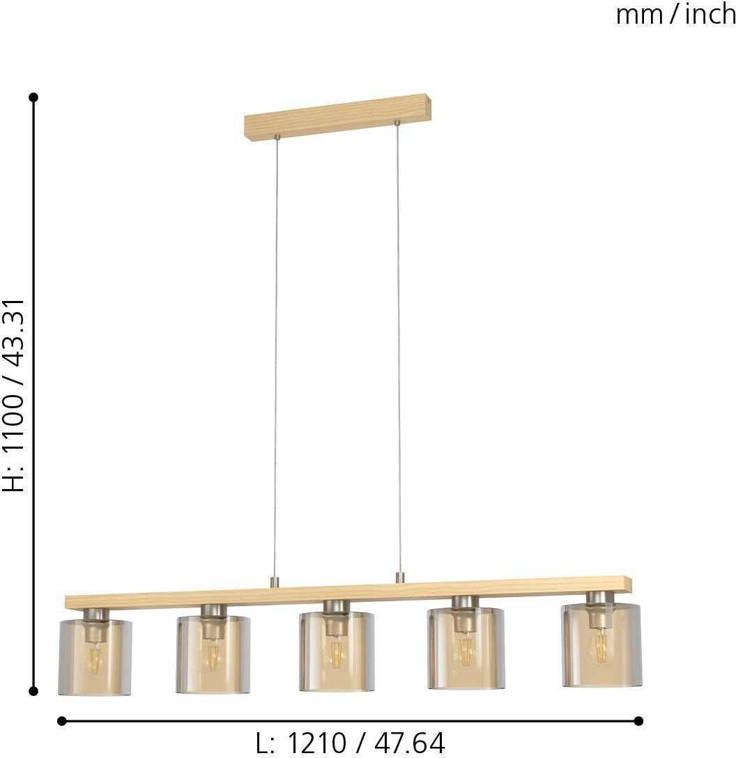 EGLO Hanglamp CASTRALVO Hanglamp, dimbaar (1 stuk)