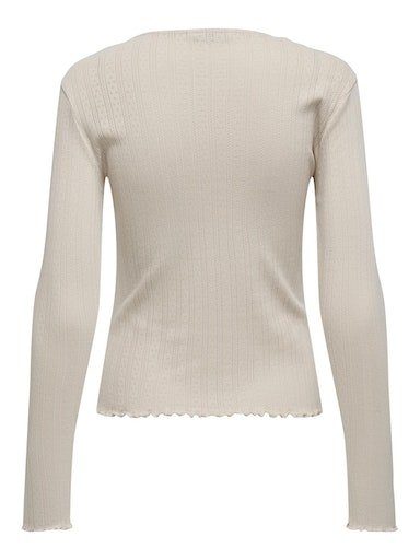 Only Shirt met lange mouwen ONLCARLOTTA L/S TOP NOOS JRS