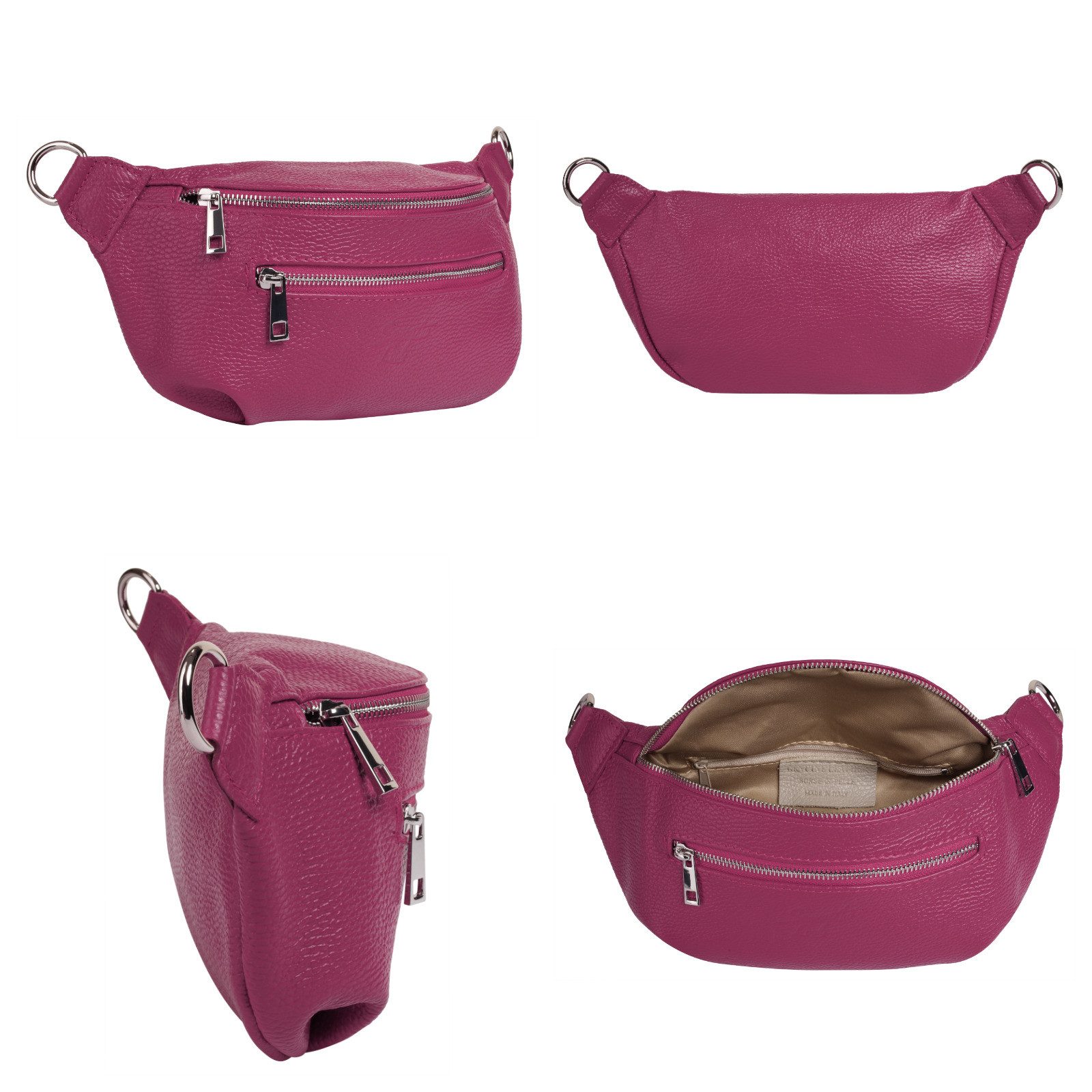Samantha Look Heuptasje echt leer, made in italy