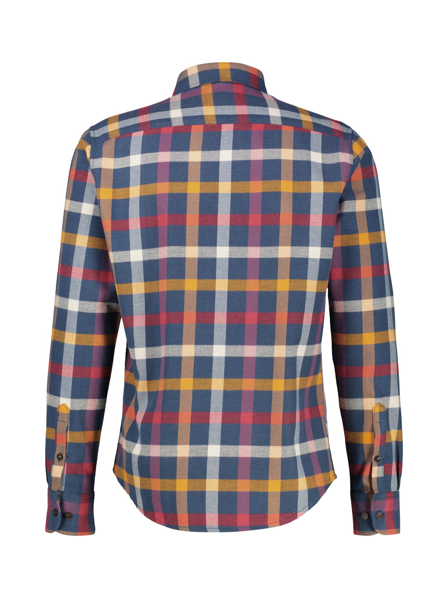 Lerros Flanellen overhemd LERROS Ruit-Flanellen overhemd, smart en casual