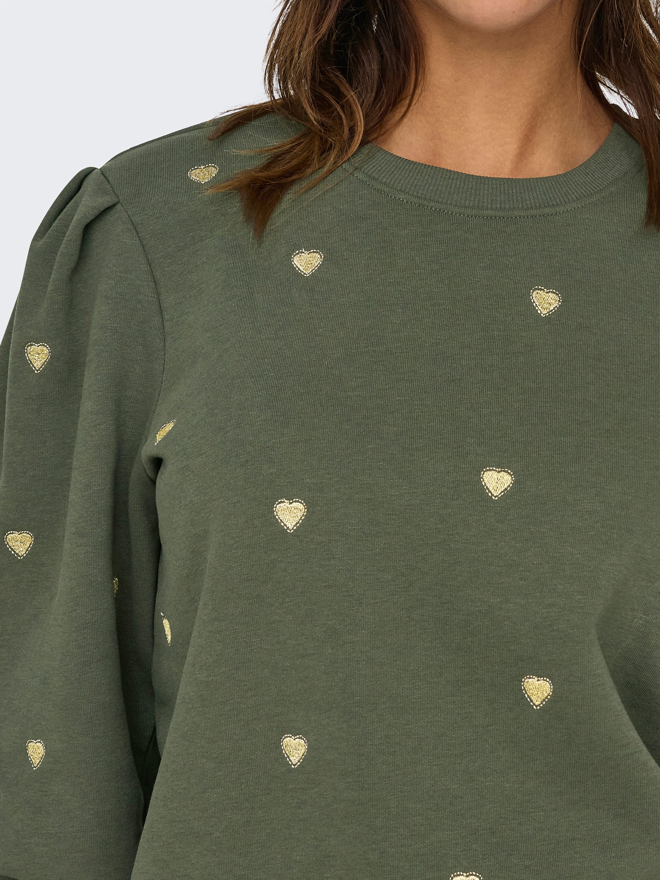 Only Sweatshirt ONLCALLE L/S O-NECK BOX SWT