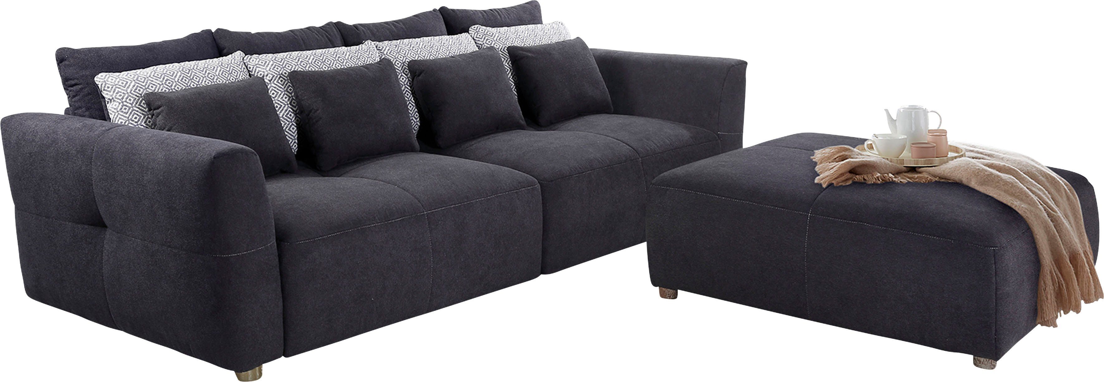 Jockenhöfer Gruppe Hocker Gulliver met binnenveringsinterieur voor heerlijk zacht, prettig zitcomfort