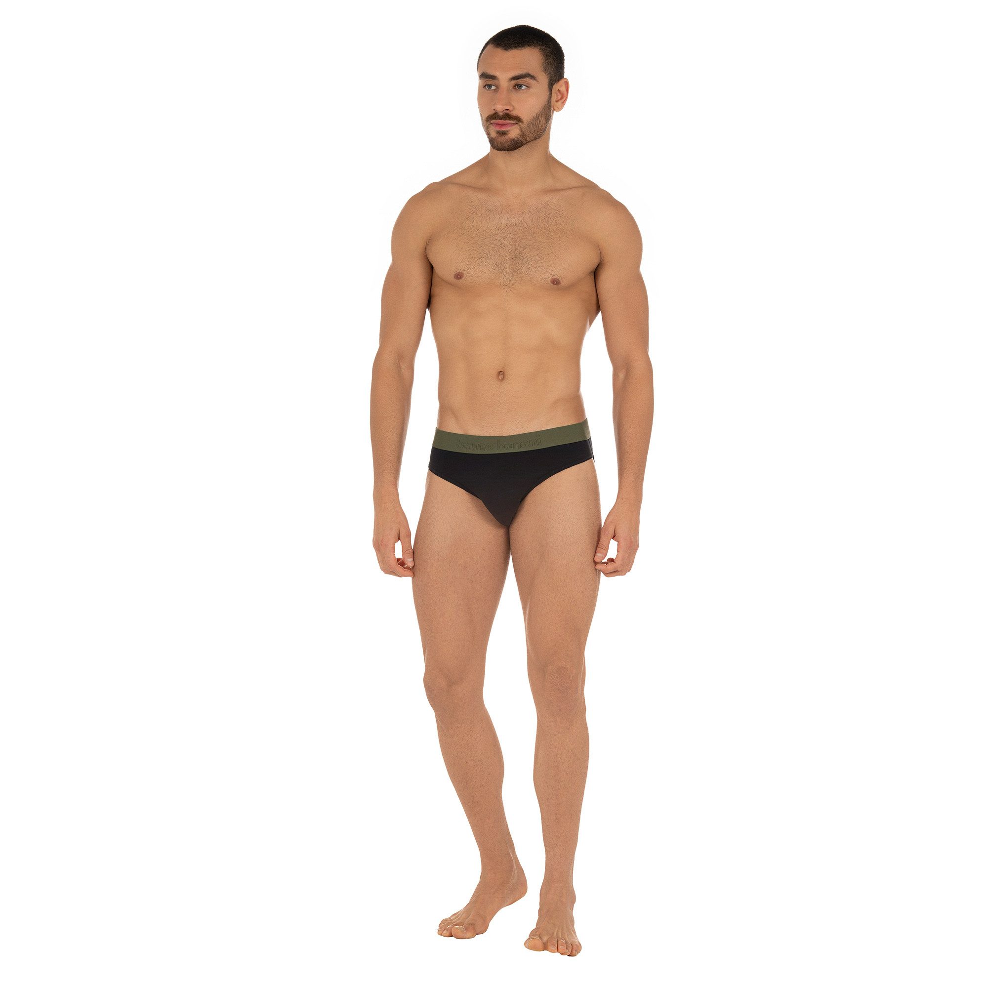 Bruno Banani Slip Flowing met logoband (2 stuks, Set van 2)
