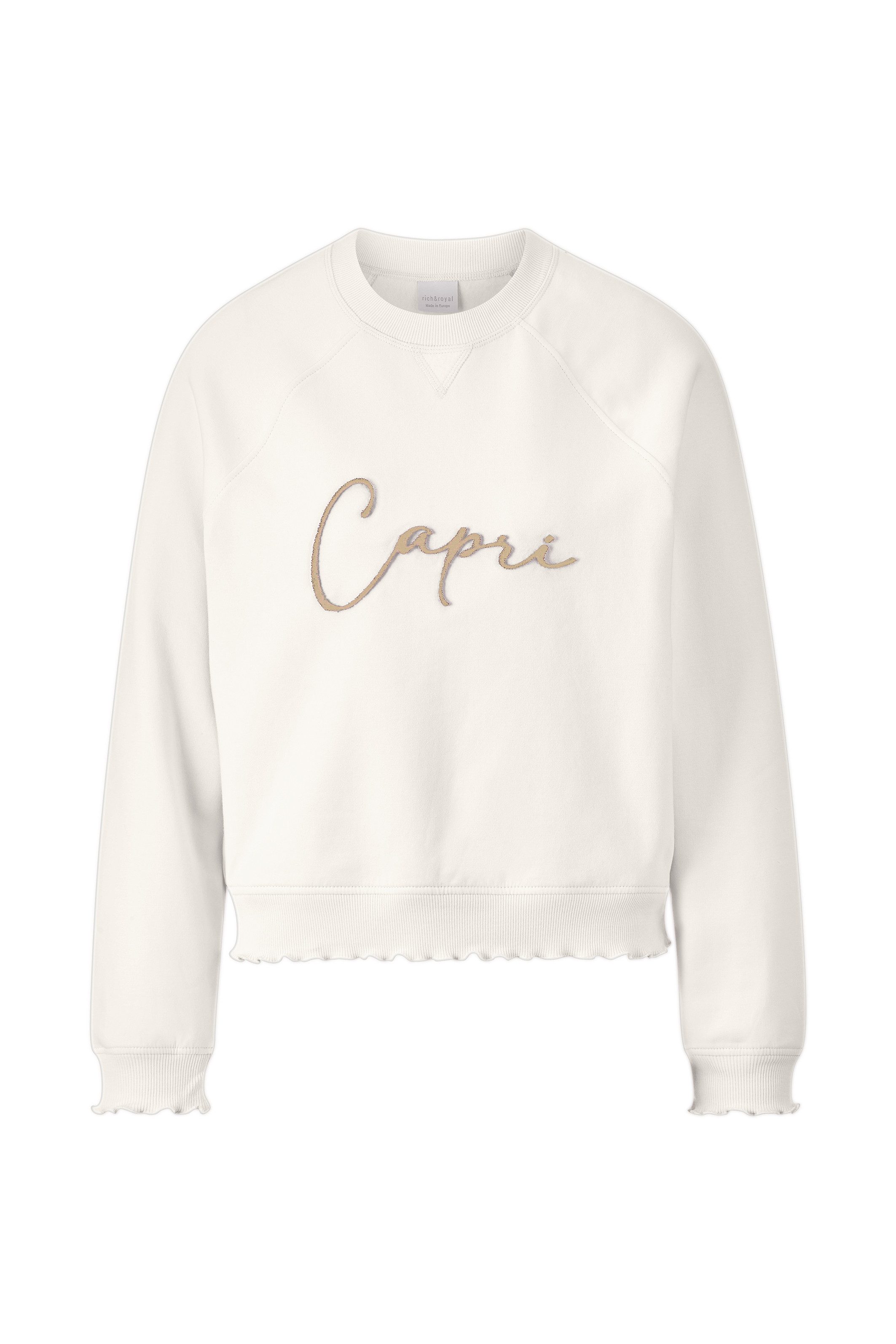 Rich & Royal Sweater Met raglanmouwen