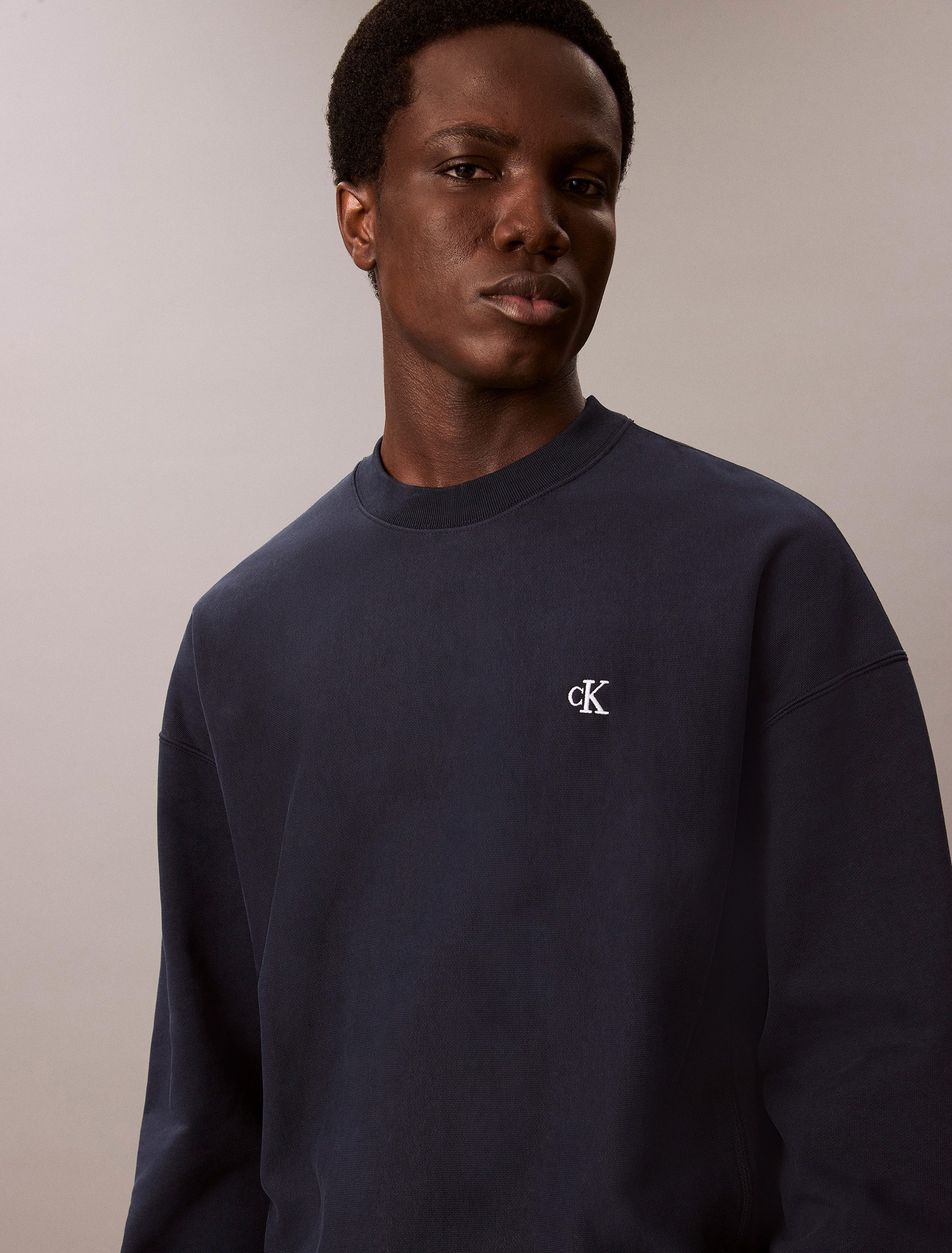 Calvin Klein Sweatshirt PRMM TRRY MNGRM CN S