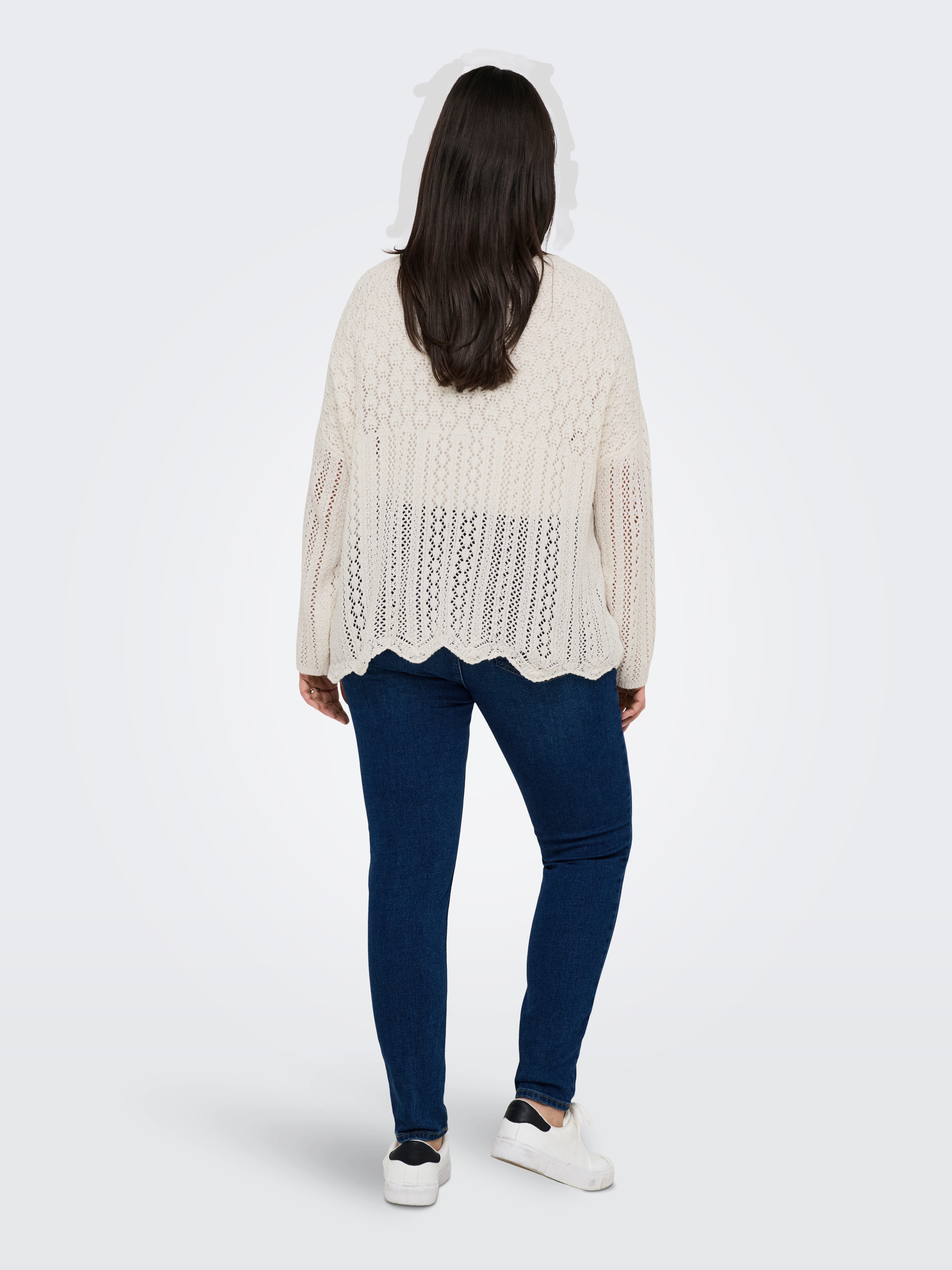 ONLY CARMAKOMA Vest CARNOLA 7/8 LIFE OPEN CARDIGAN KNT NOOS