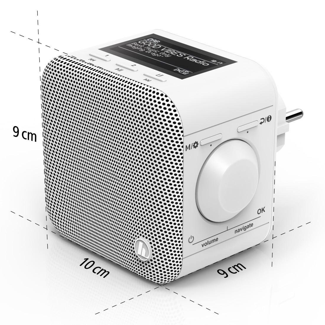 Hama Digitale radio (DAB+) Internetradio digitale radio m. stekker wifi/bluetooth/DAB+Spotify+app