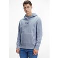 tommy hilfiger hoodie recycled earth graphic hoody blauw