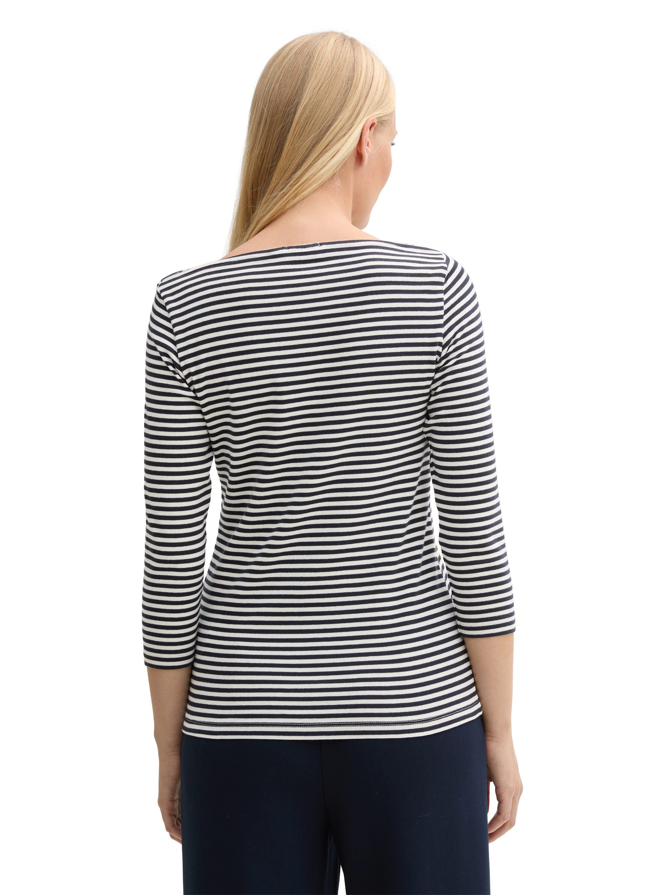Tom Tailor Shirt met lange mouwen met hartprint
