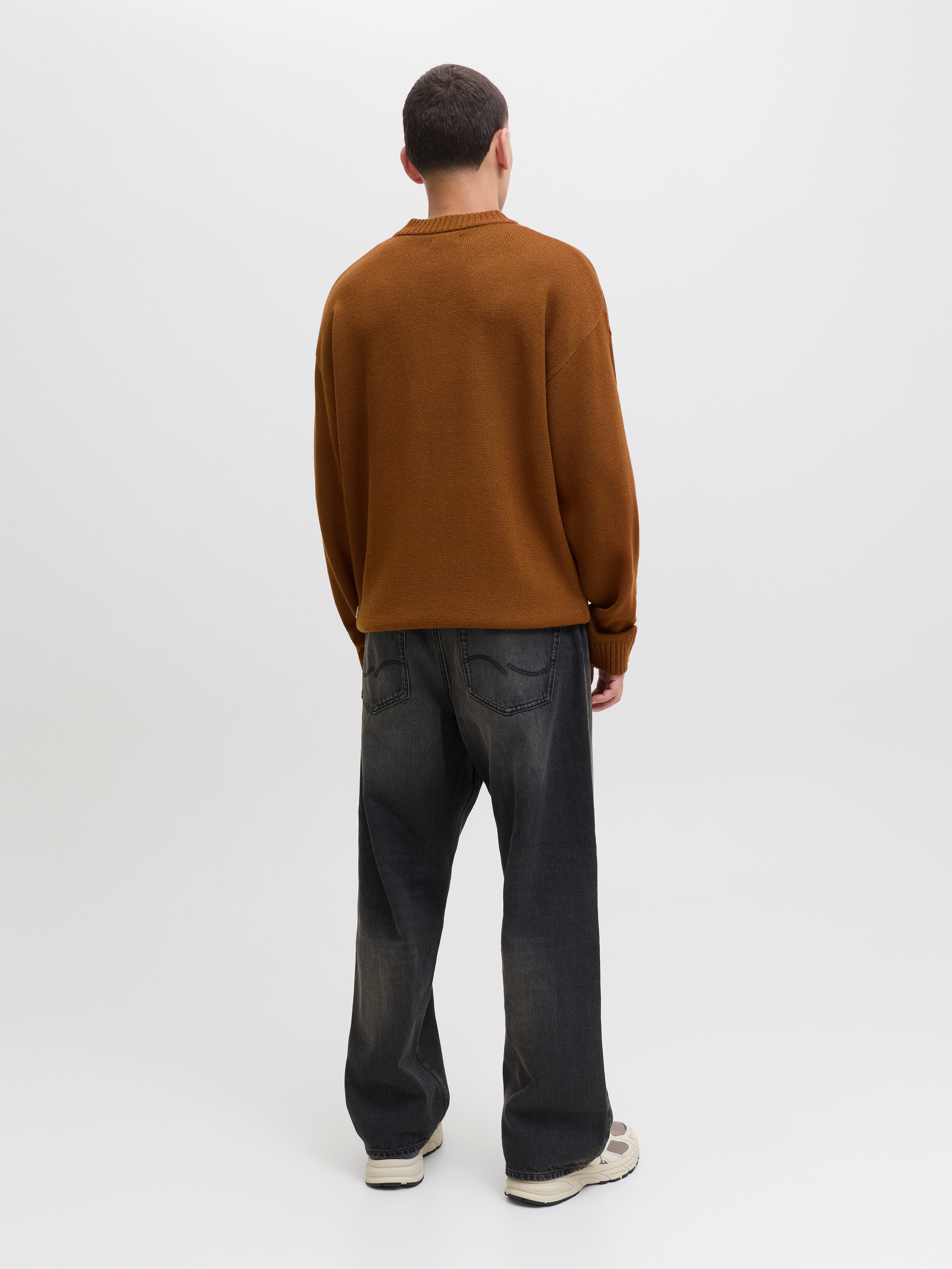 Jack & Jones Gebreide trui JJEURBAN JACK KNIT CREW NECK SN