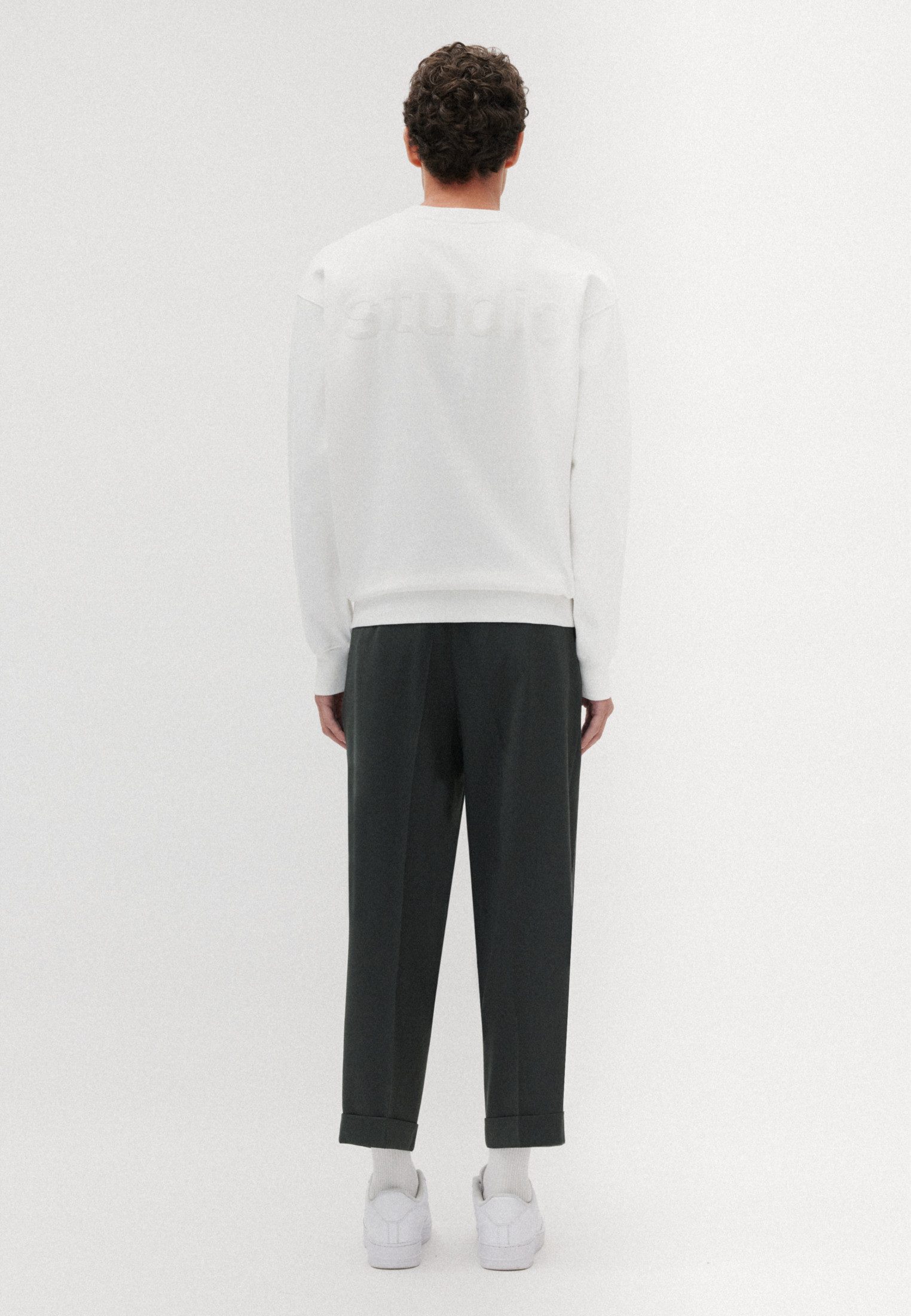 studio seidensticker Sweatshirt Studio Lange mouwen ronde hals uni