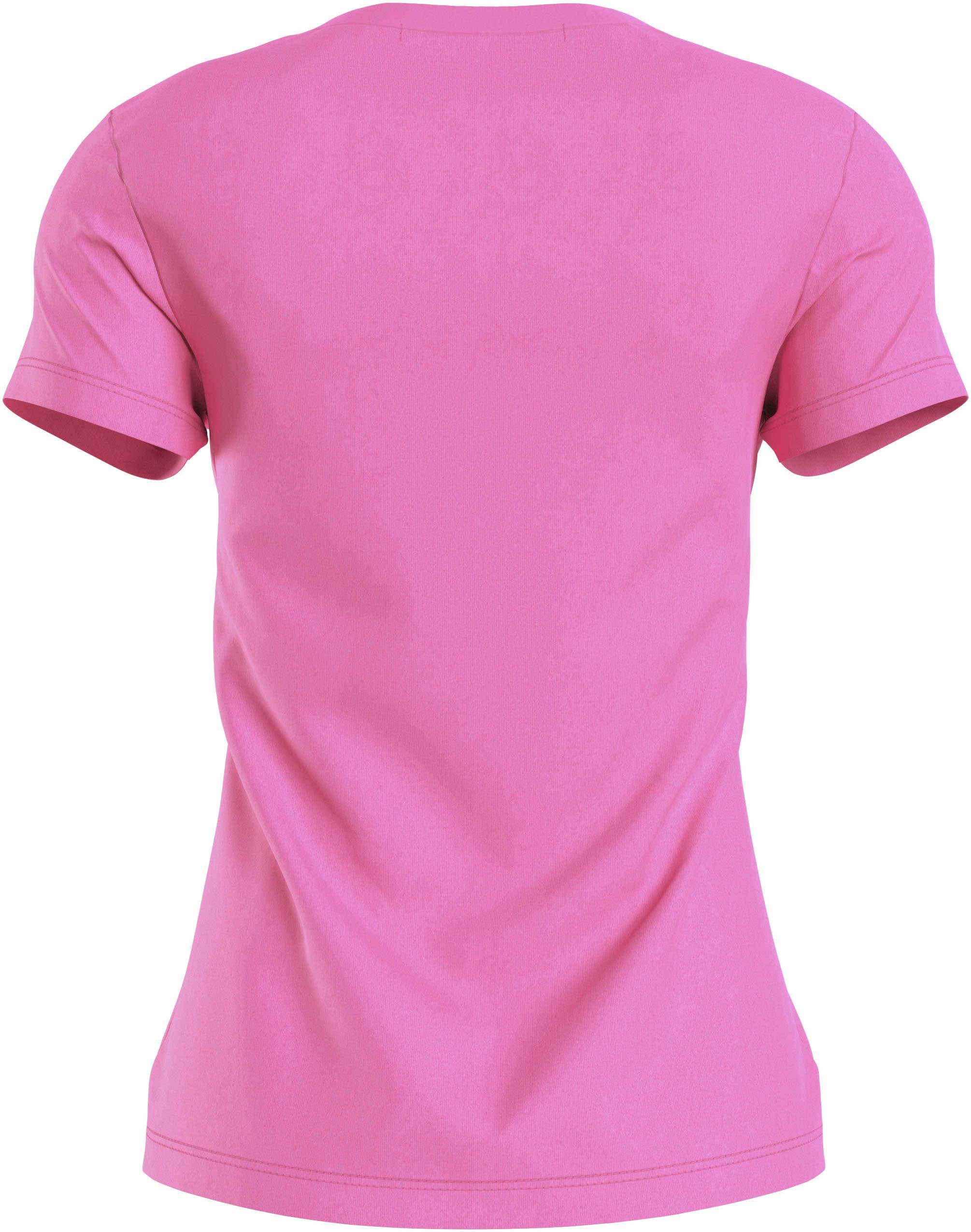 Calvin Klein Shirt met ronde hals 2-PACK MONOLOGO SLIM TEE met calvin klein jeans logoprint op borsthoogte (2-delig, Set van 2)