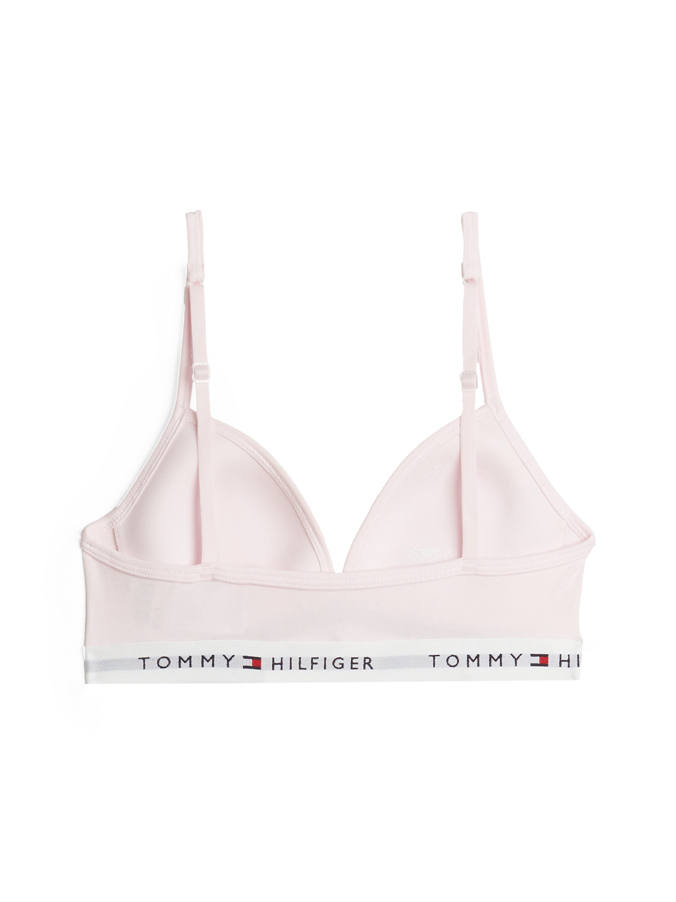 Tommy Hilfiger Underwear Triangel-bh met een logo-opschrift