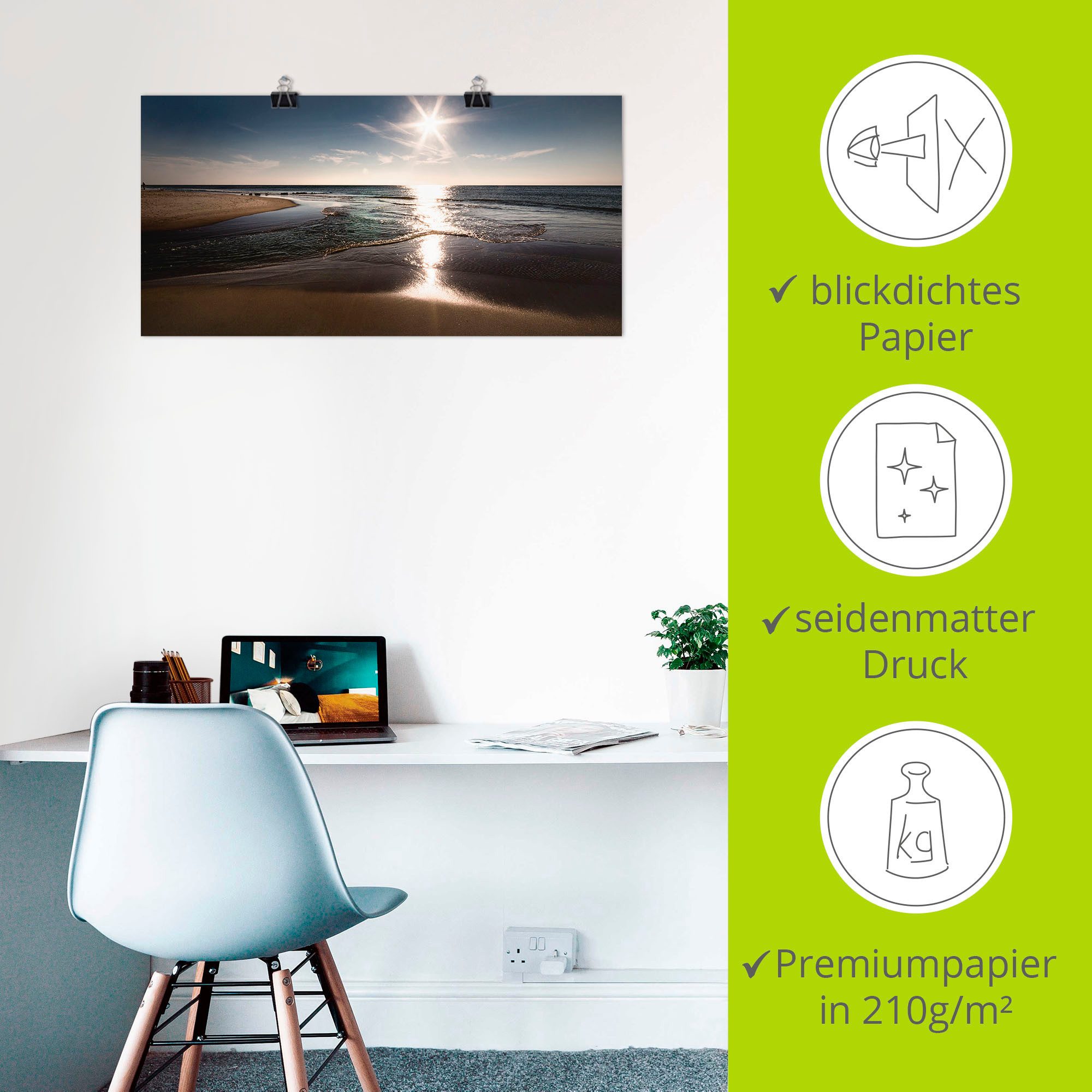 Artland Artprint Sylt IV als artprint op linnen, poster, muursticker in verschillende maten