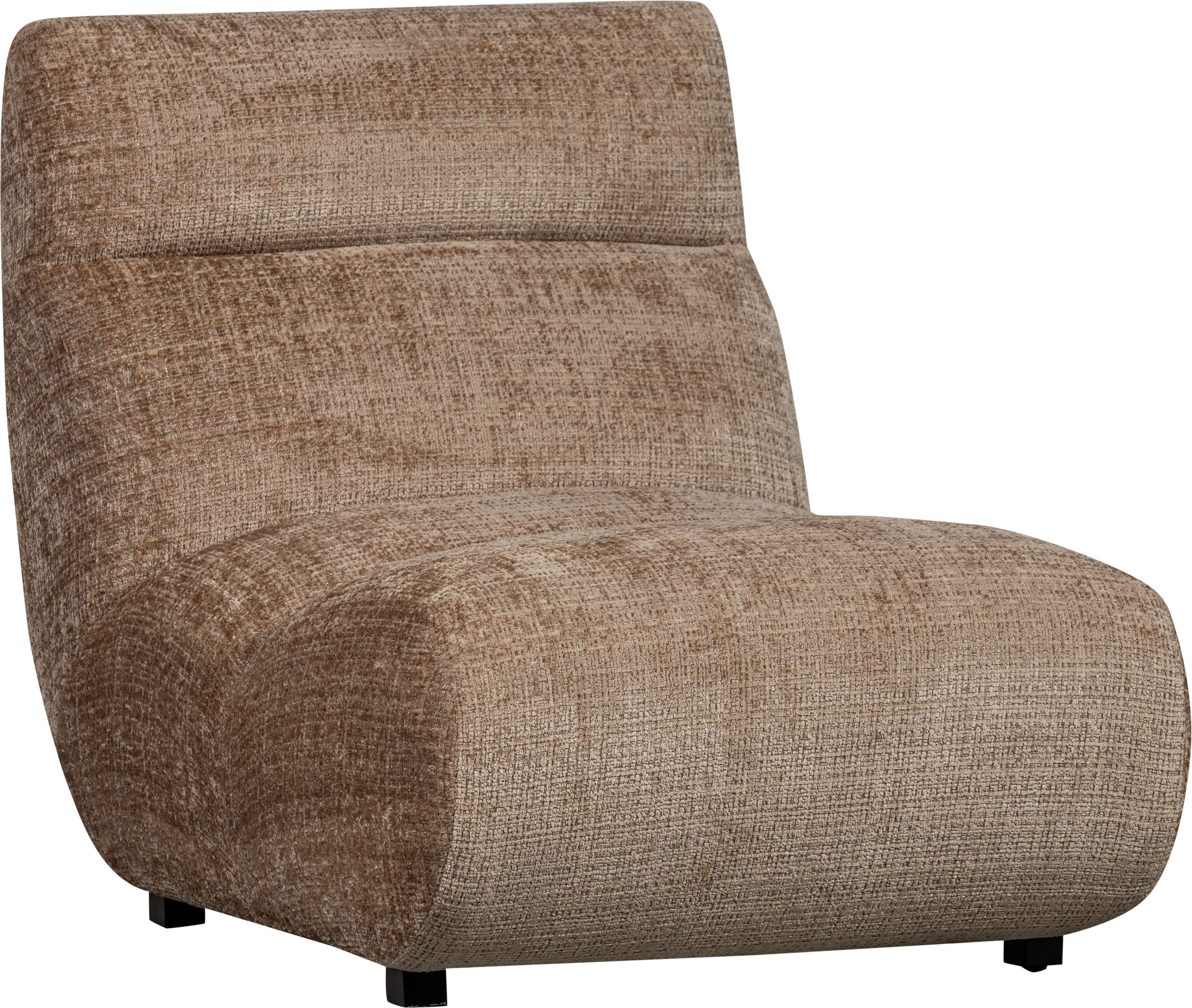 BePureHome Fauteuil Observe Polyester Clay 82x75x96